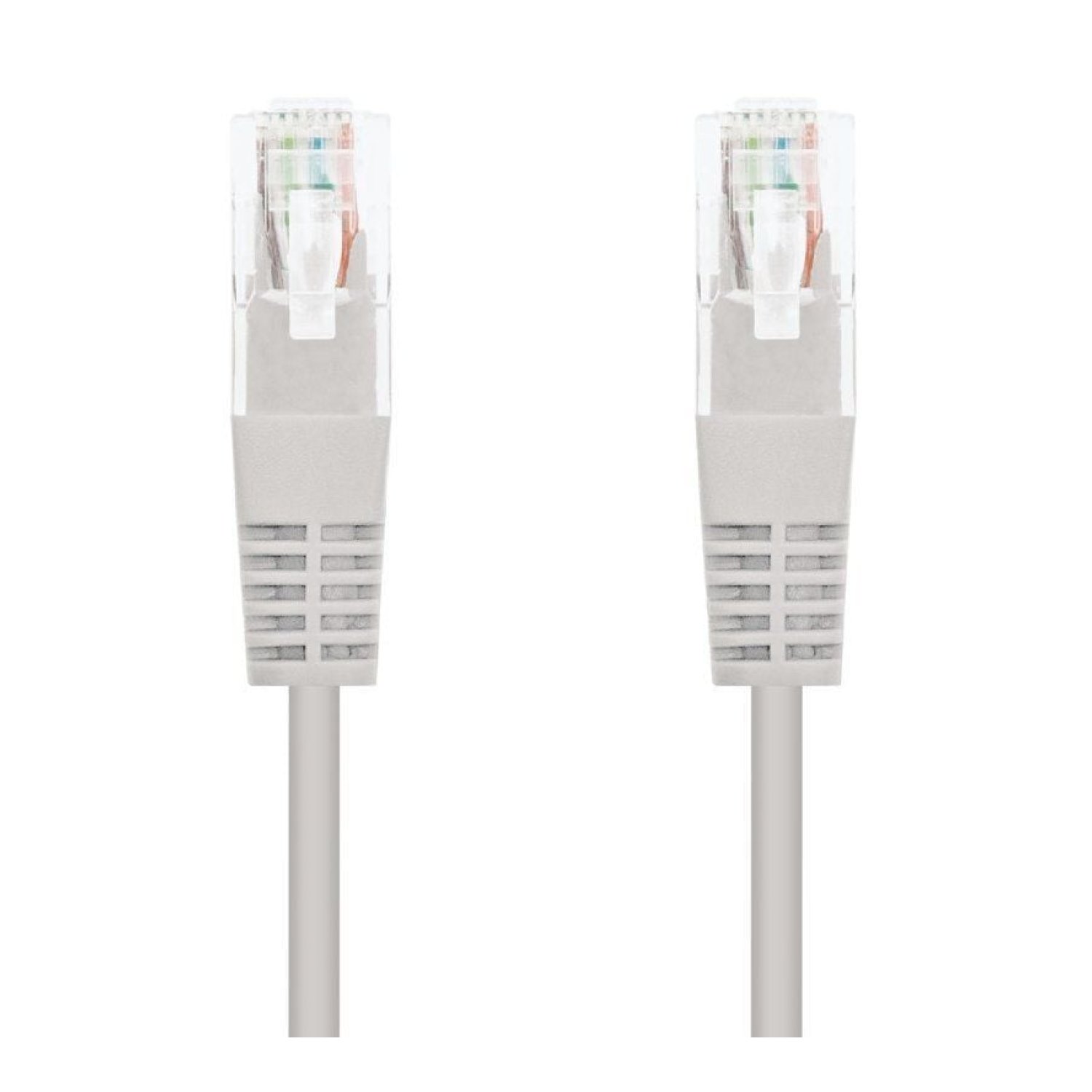 Nanocable · Cable RJ45 UTP Cat.6A · 1,5m · Gris