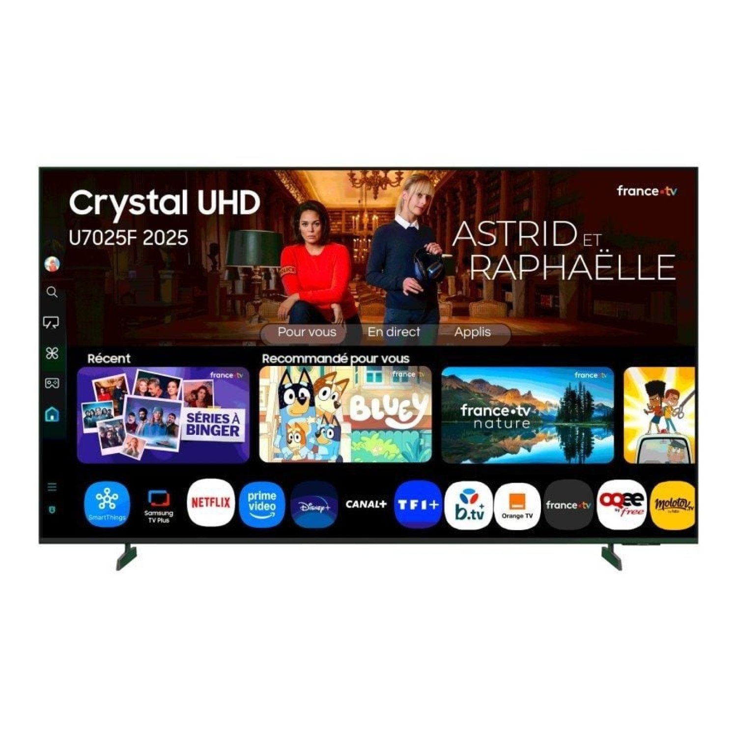 Samsung Crystal UHD 43" · 4K · Smart TV · WiFi