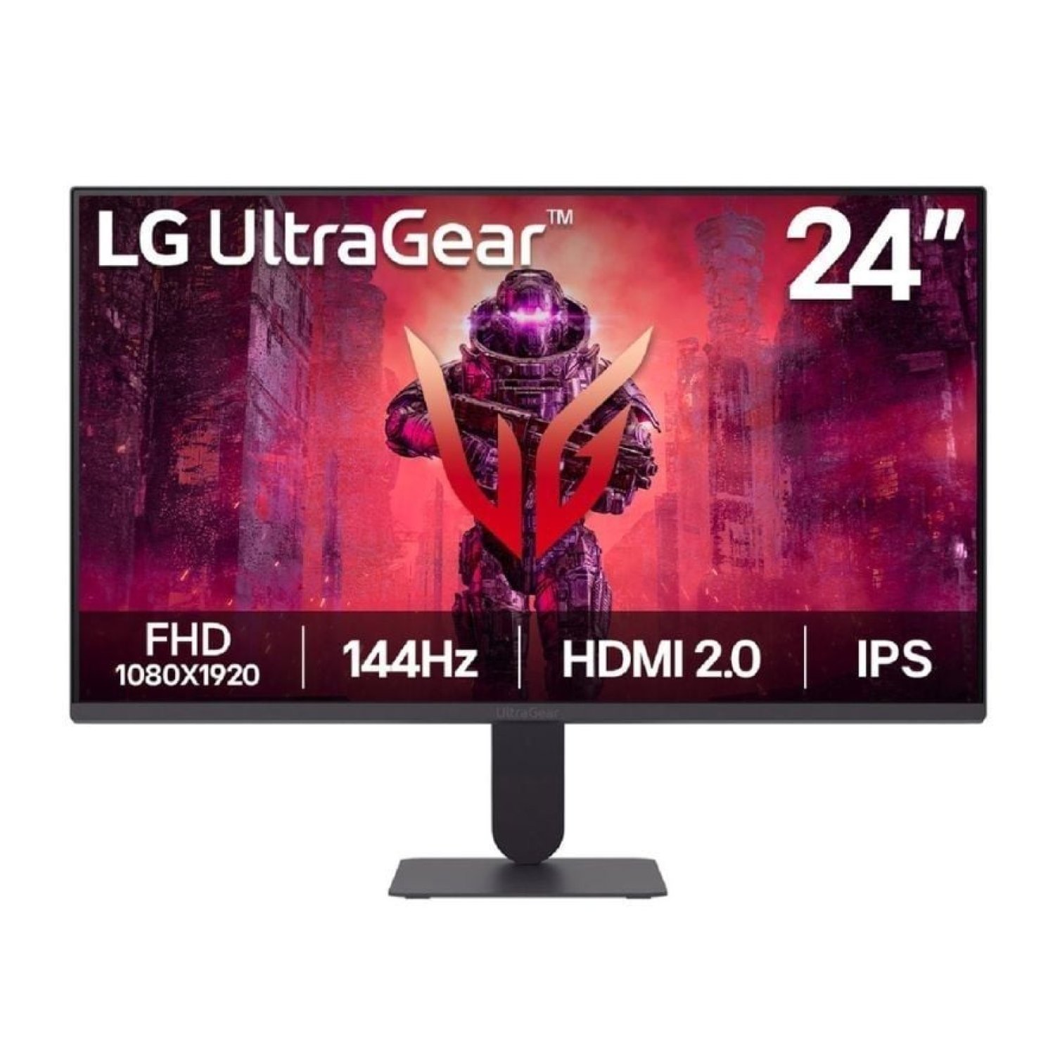 LG UltraGear · Monitor Gaming 23,7" · Full HD · 144Hz · 1ms · IPS