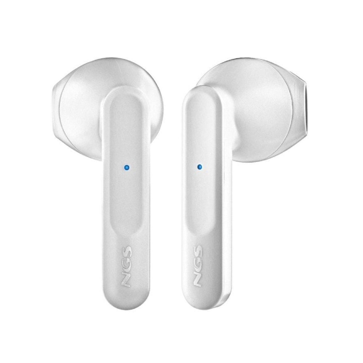 NGS Ártica Move · Auriculares Bluetooth · 7h Autonomía · Estuche de Carga · Blancos