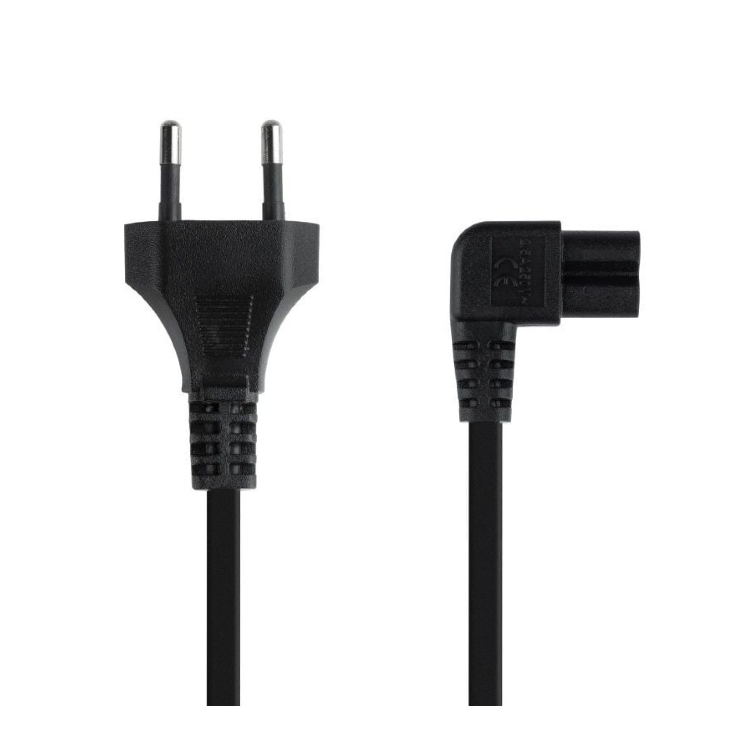 Nanocable · Cable Alimentación Acodado · CEE7/16 a C7 · 3m · Negro