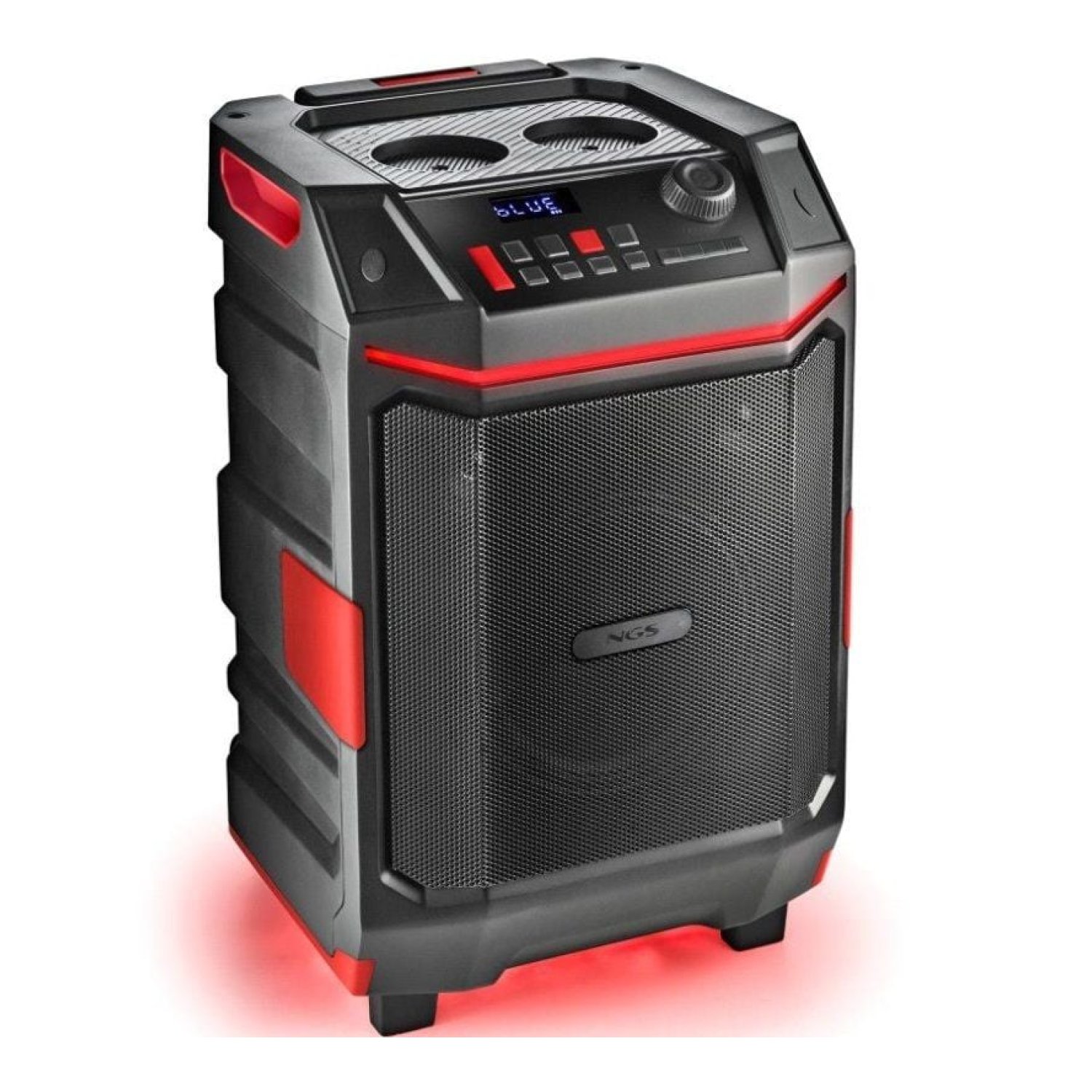 Altavoz Portable con Bluetooth NGS Wild Bash/ 300W