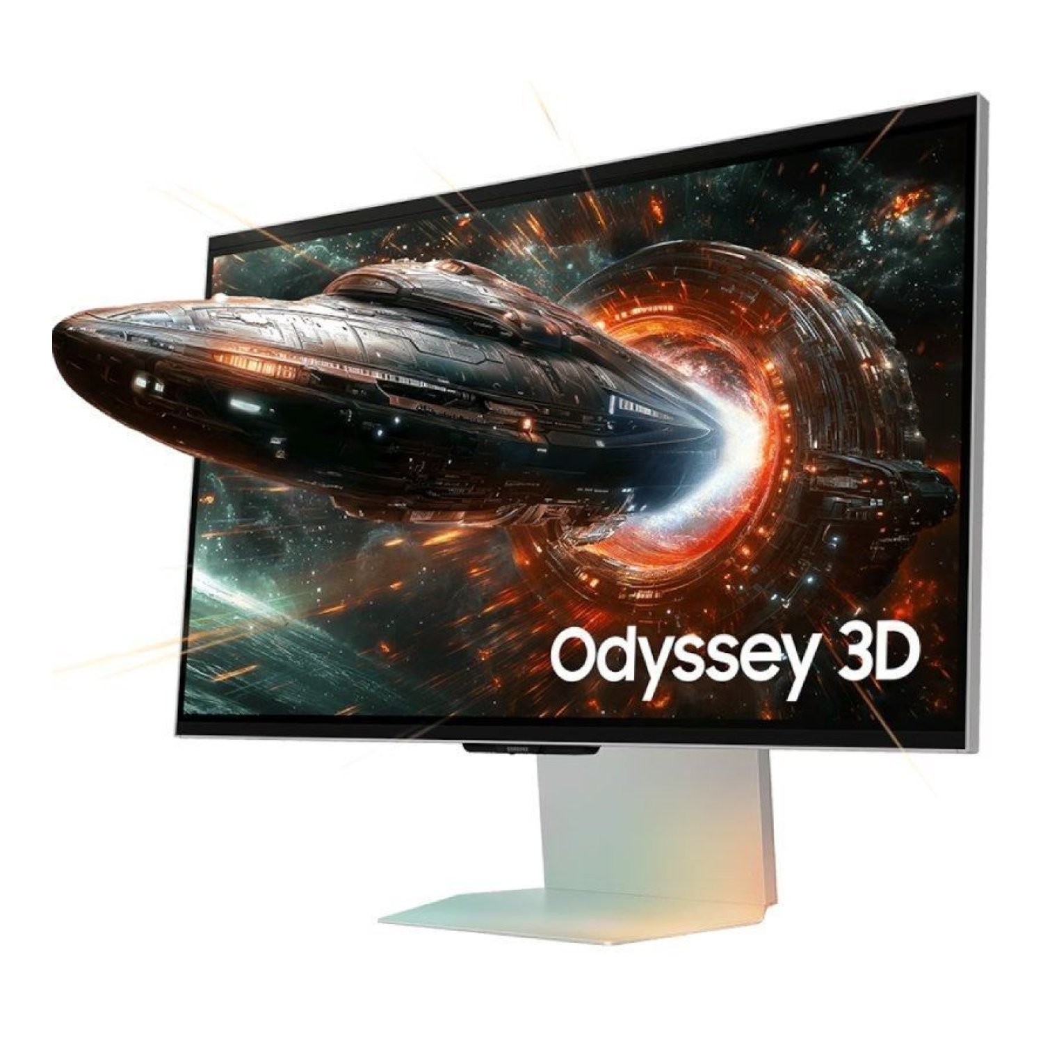 Samsung Odyssey G90XF · 27" 4K Gaming · 165Hz · 1ms · 3D · Altura regulable