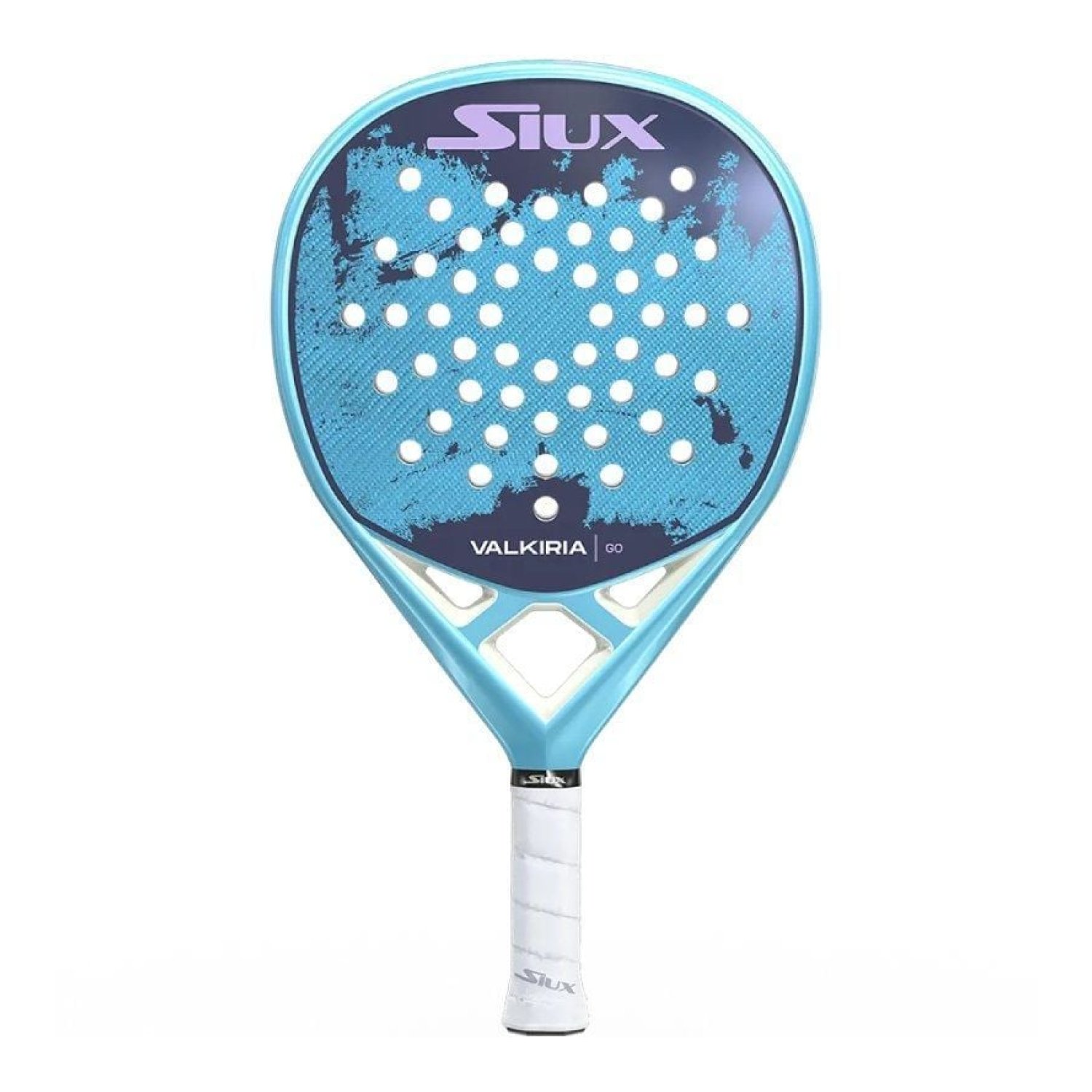 Siux Valkiria Go 2025 · Pala de Pádel · Azul y Rosa