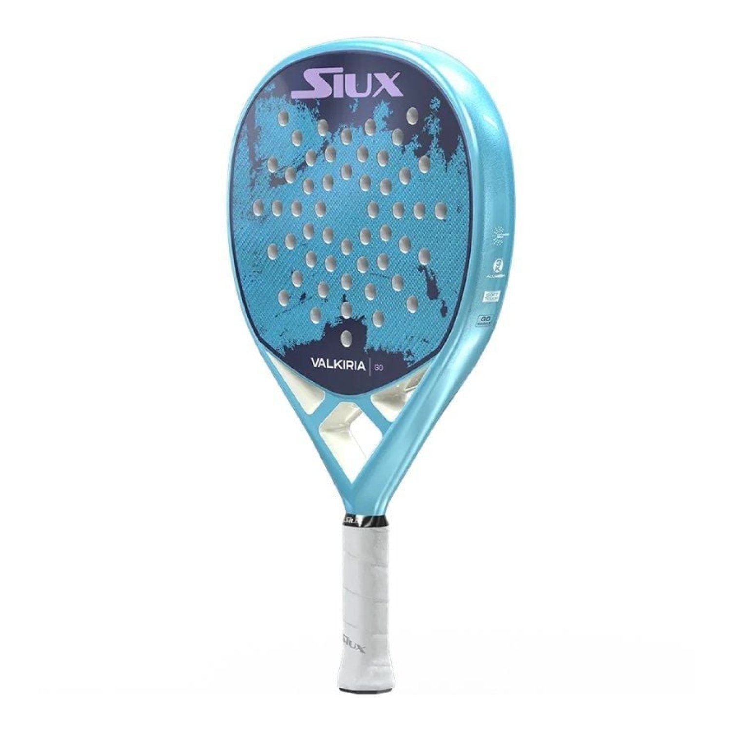 Siux Valkiria Go 2025 · Pala de Pádel · Azul y Rosa