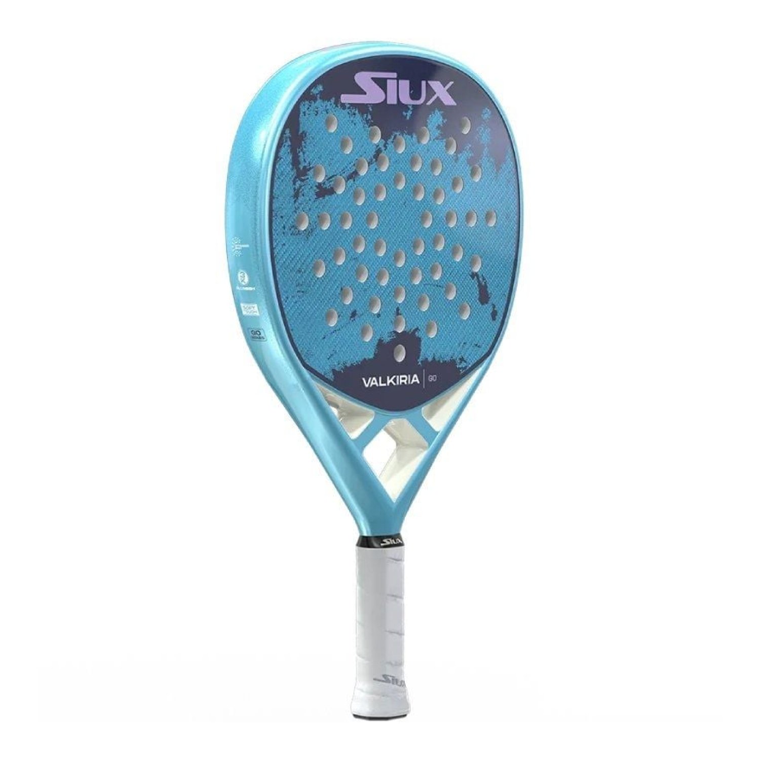 Siux Valkiria Go 2025 · Pala de Pádel · Azul y Rosa