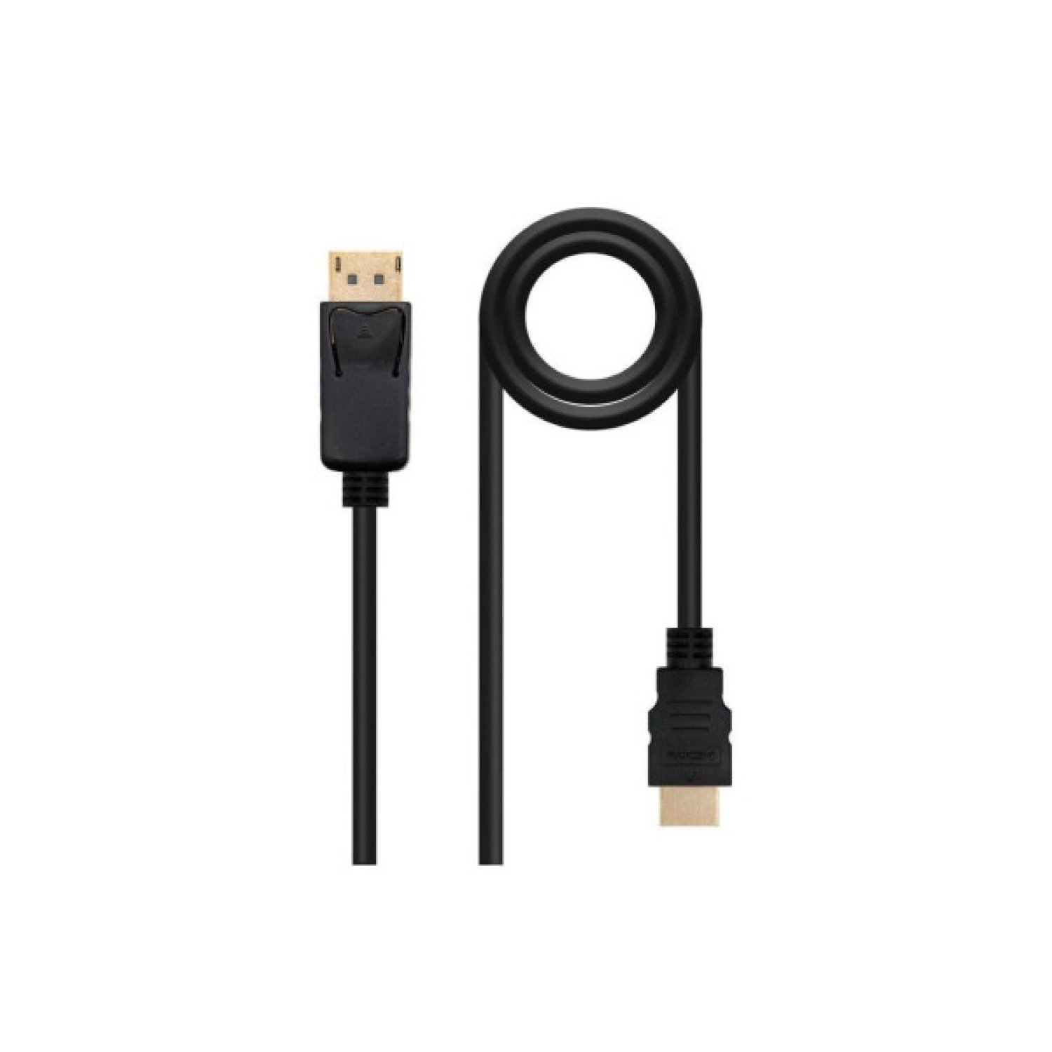 Nanocable · Conversor DisplayPort a HDMI · 10m · Negro