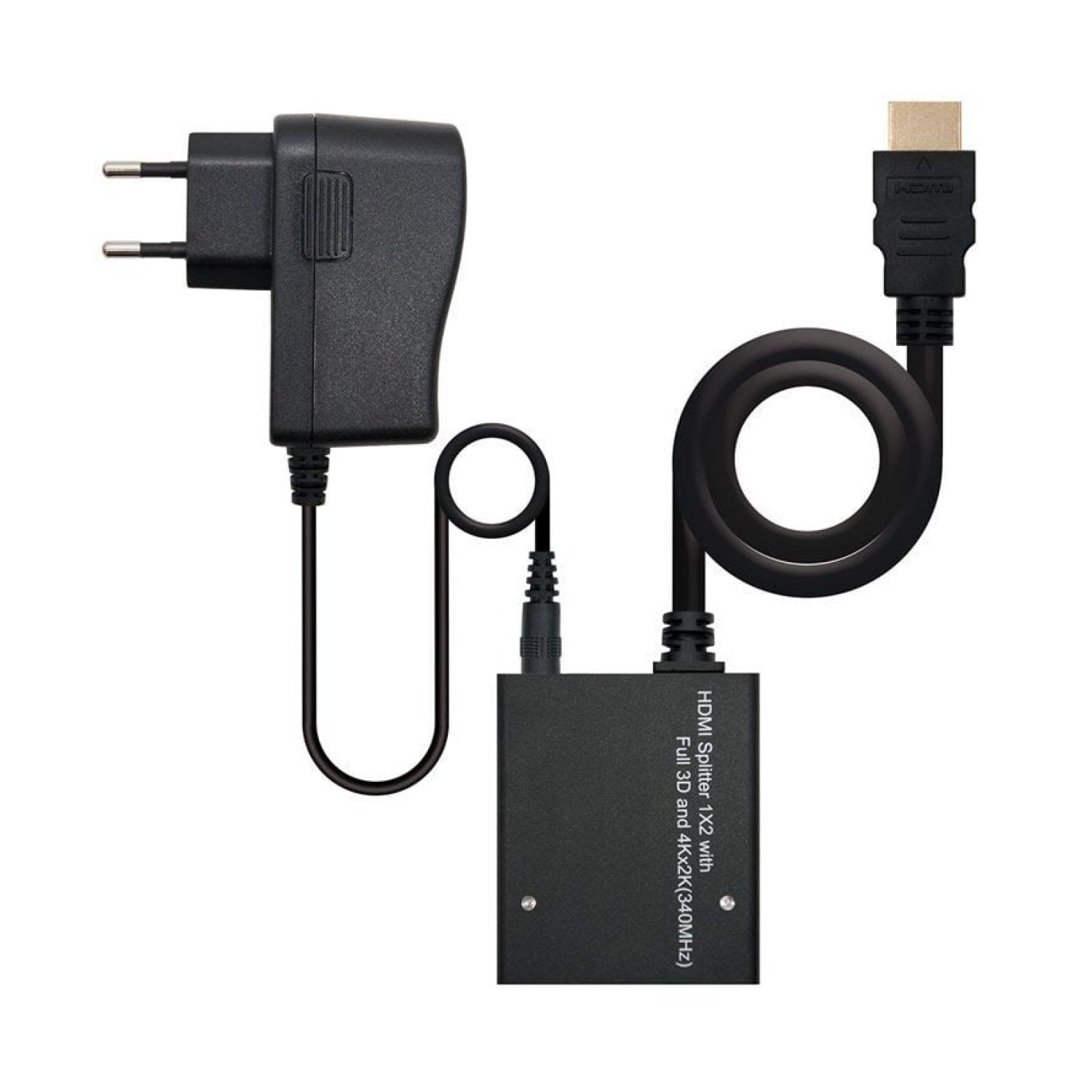Nanocable · Duplicador HDMI · 1 Entrada a 2 Salidas · Full HD