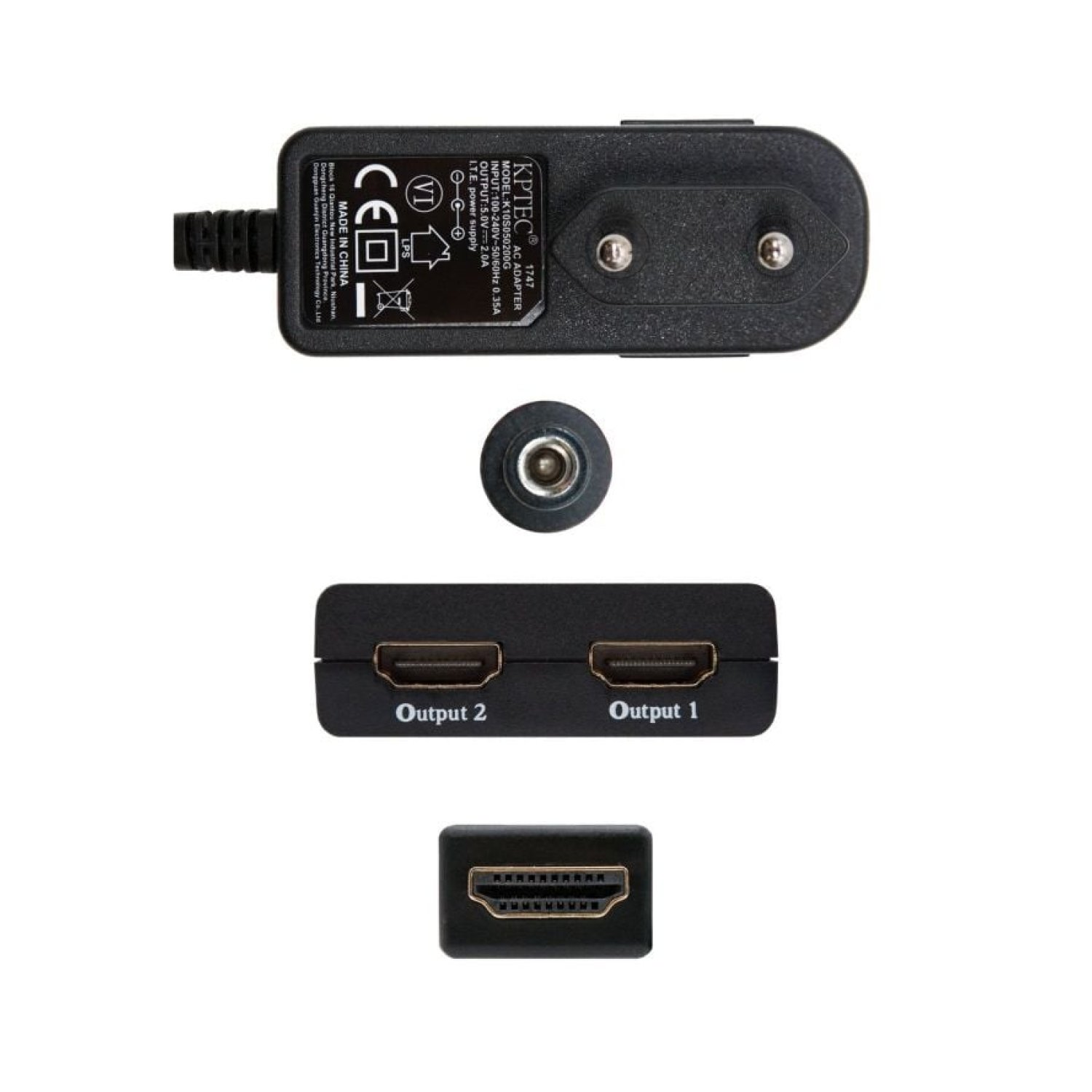 Nanocable · Duplicador HDMI · 1 Entrada a 2 Salidas · Full HD