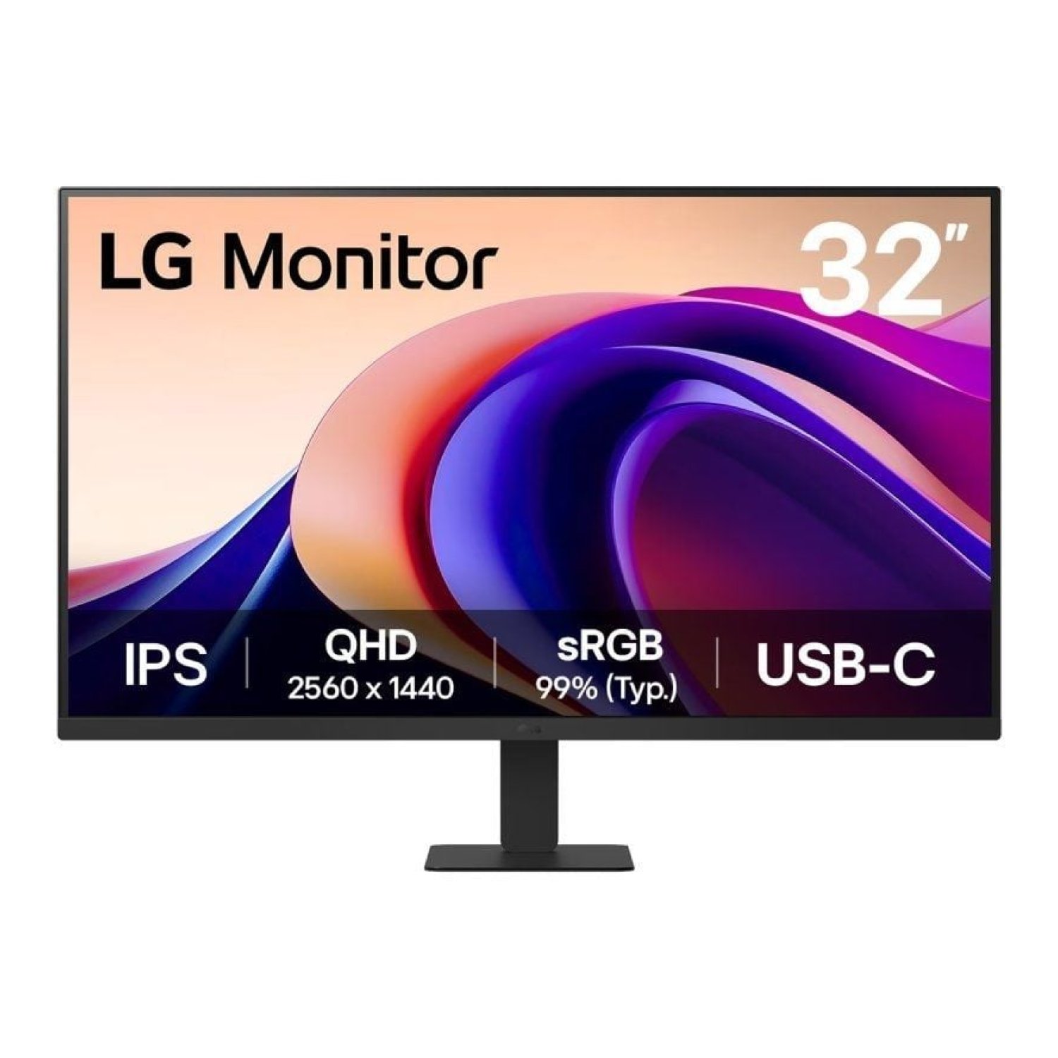 LG Monitor 31,5" · QHD · Negro