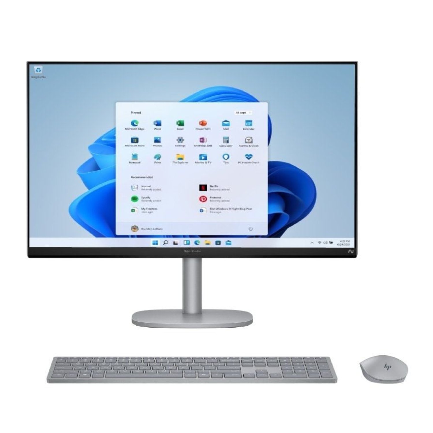 HP OmniStudio X 27" · Intel Core Ultra 5-226V · 16GB RAM · 1TB SSD · Windows 11