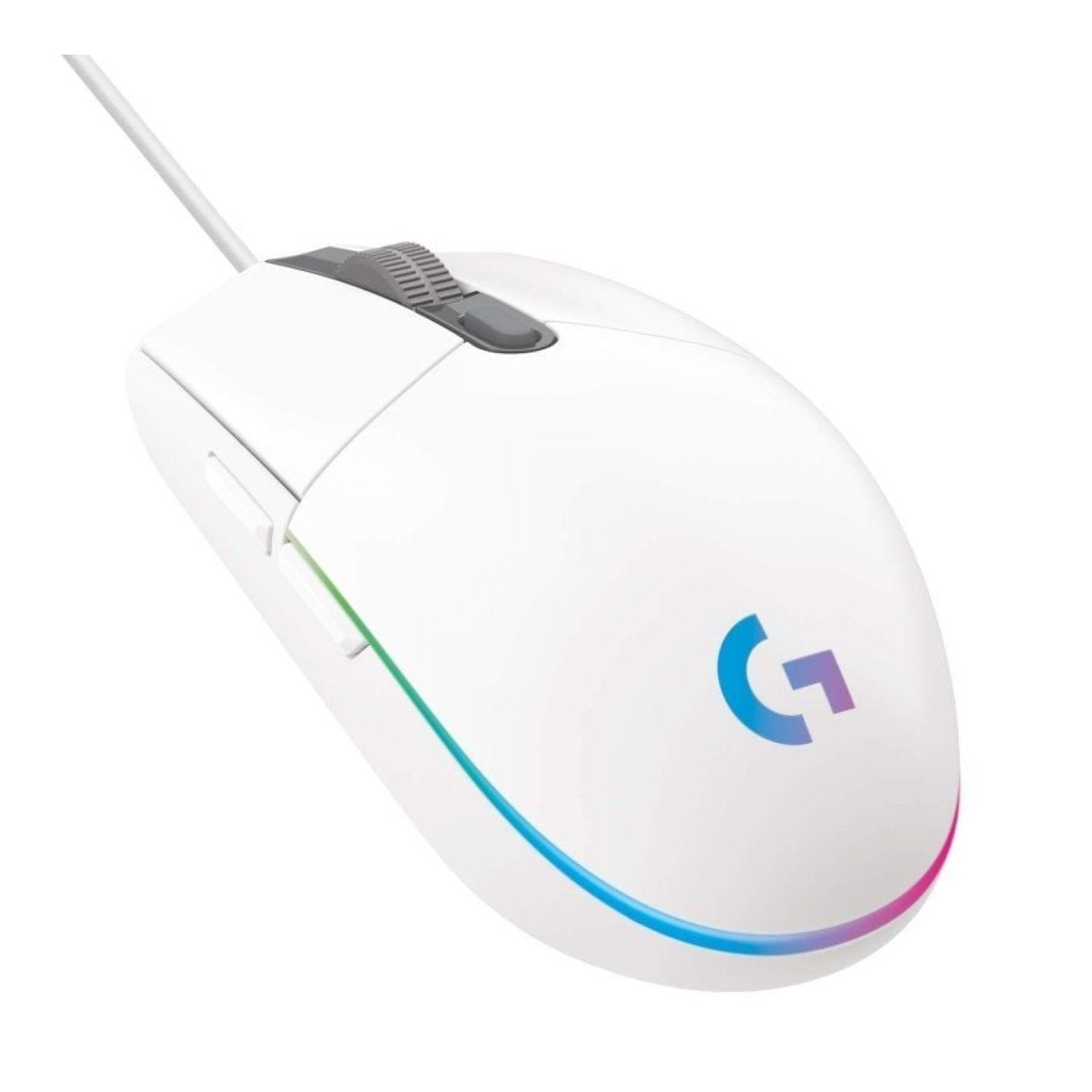 Logitech G102 Lightsync · Ratón Gaming · Hasta 8000 DPI · Blanco