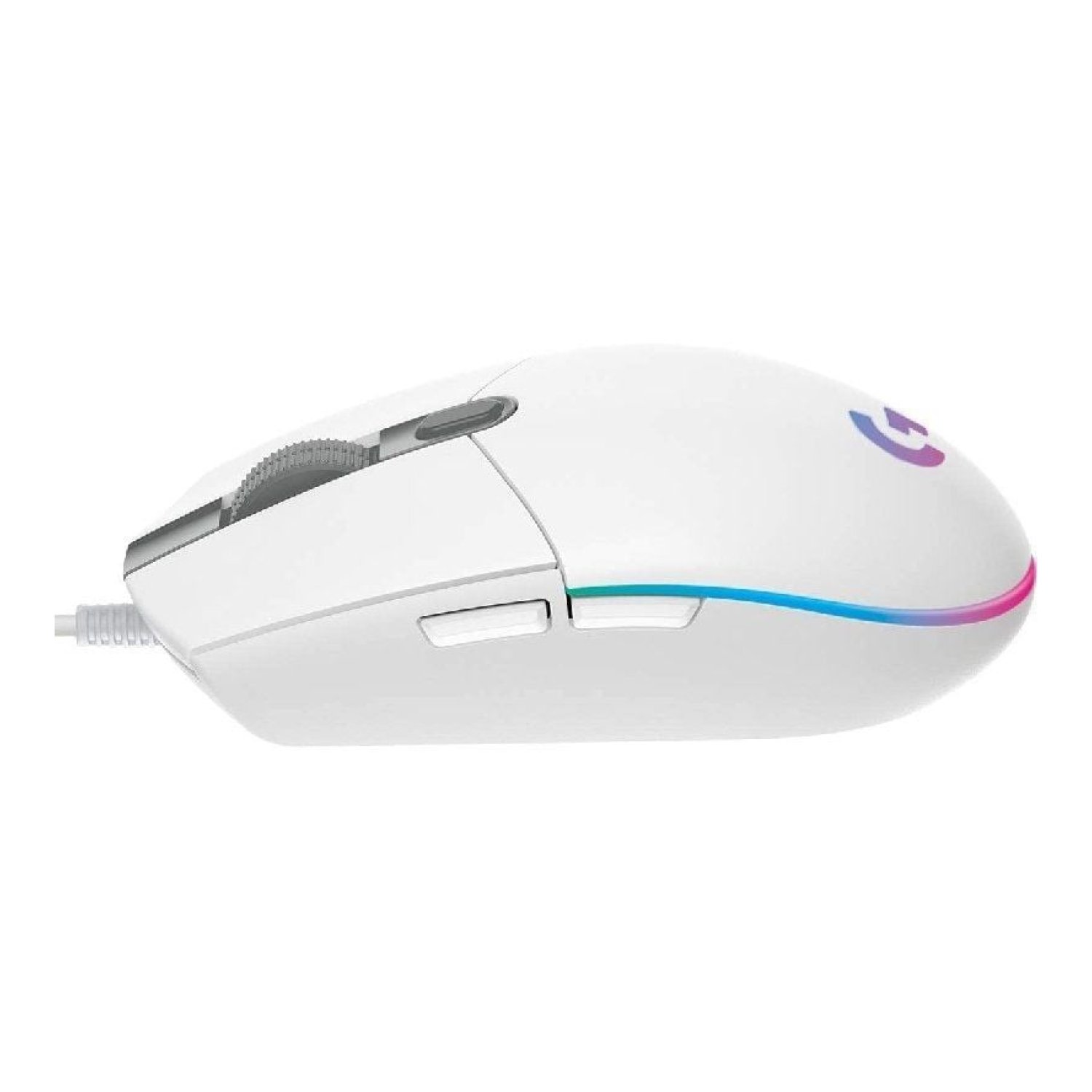 Logitech G102 Lightsync · Ratón Gaming · Hasta 8000 DPI · Blanco
