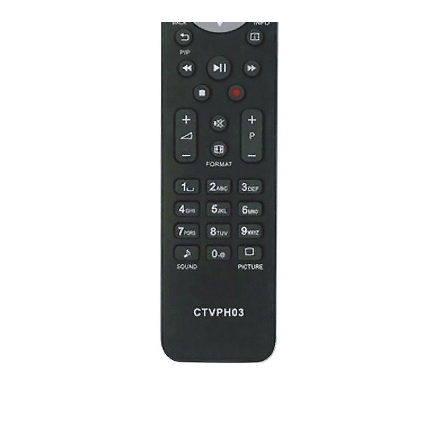 Mando Compatible Philips CTVPH03 · Control Remoto TV