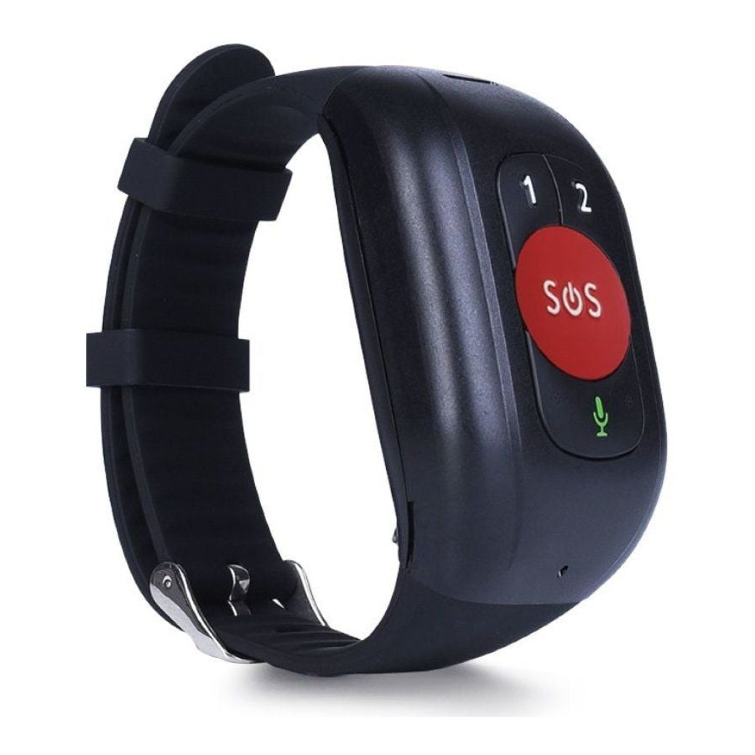 Leotec Senior Smart Band 4G · Pulsera Smartwatch · Roja y Negra