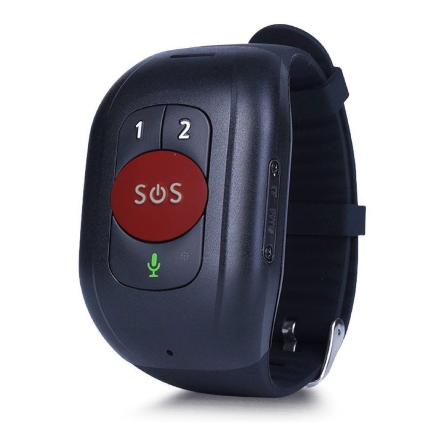 Leotec Senior Smart Band 4G · Pulsera Smartwatch · Roja y Negra