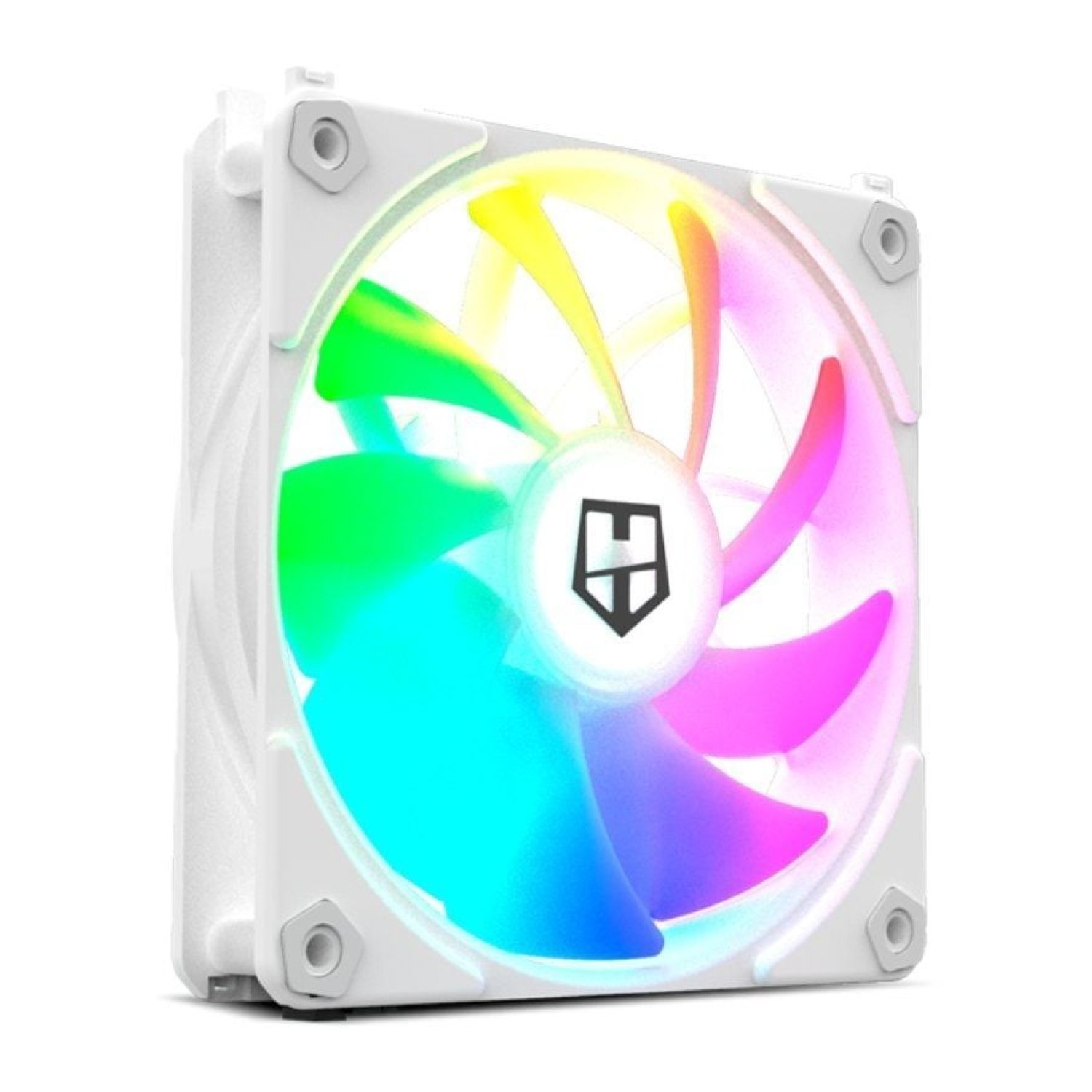 Nox Easy Link · Ventilador ARGB · 12cm · Blanco