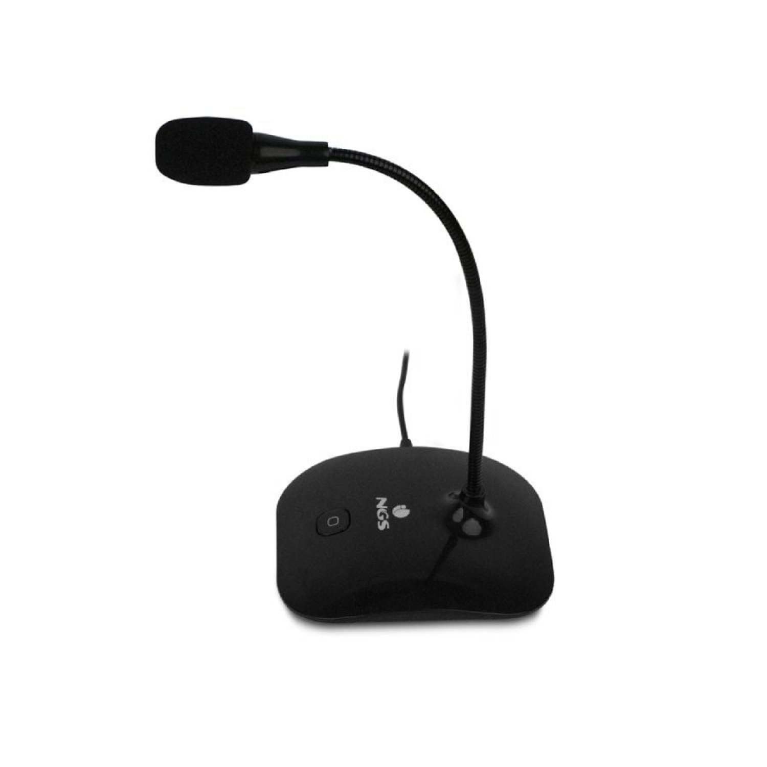 NGS MS115 · Micrófono Sobremesa · Condensador · Alimentación USB