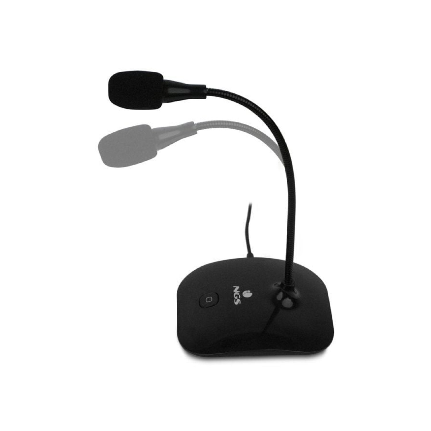 NGS MS115 · Micrófono Sobremesa · Condensador · Alimentación USB