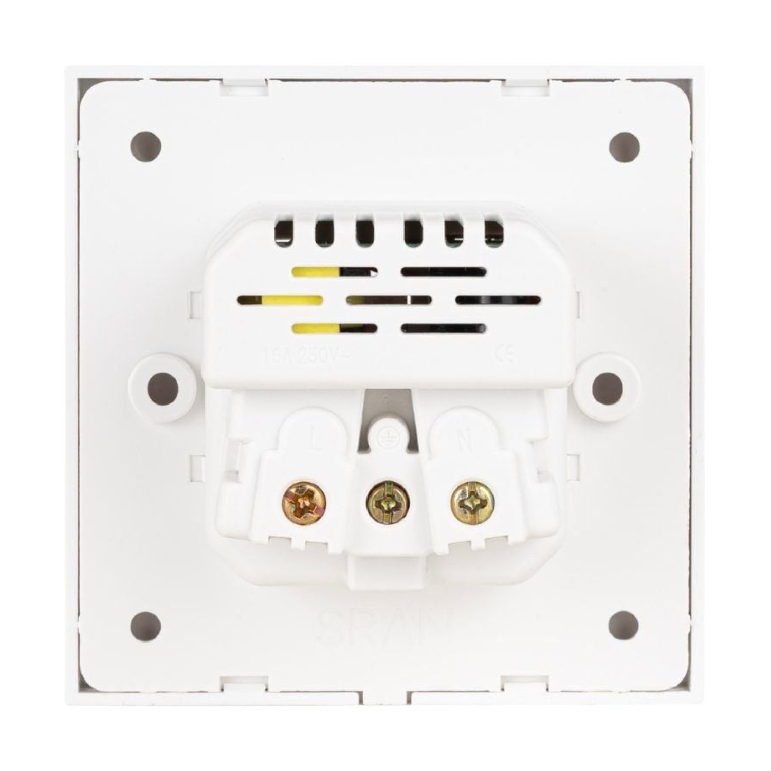 Nanocable · Roseta de Pared · 1 Schuko + 2 USB