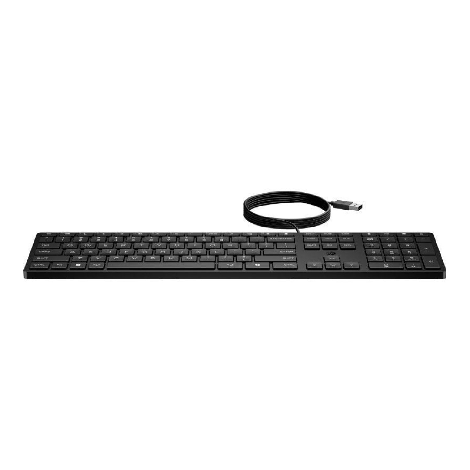 HP Teclado 320K · Negro · Conector USB