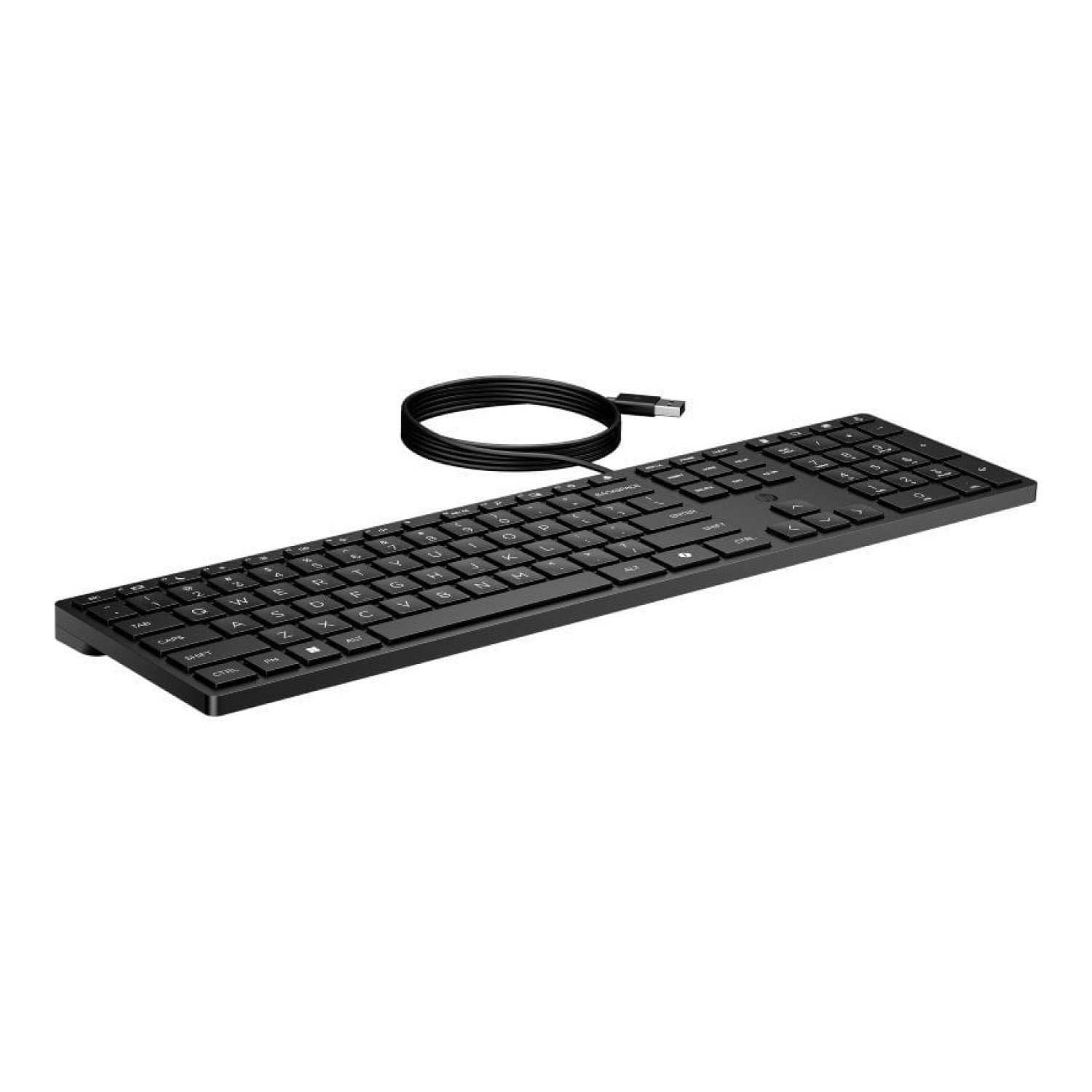 HP Teclado 320K · Negro · Conector USB