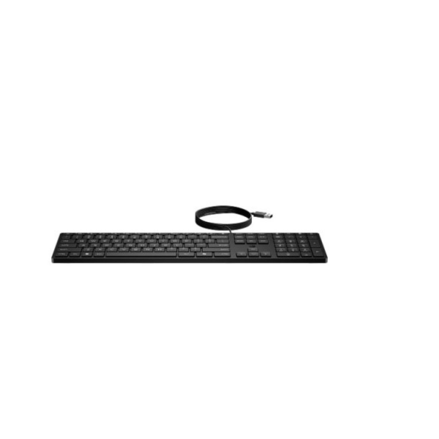 HP Teclado 320K · Negro · Conector USB