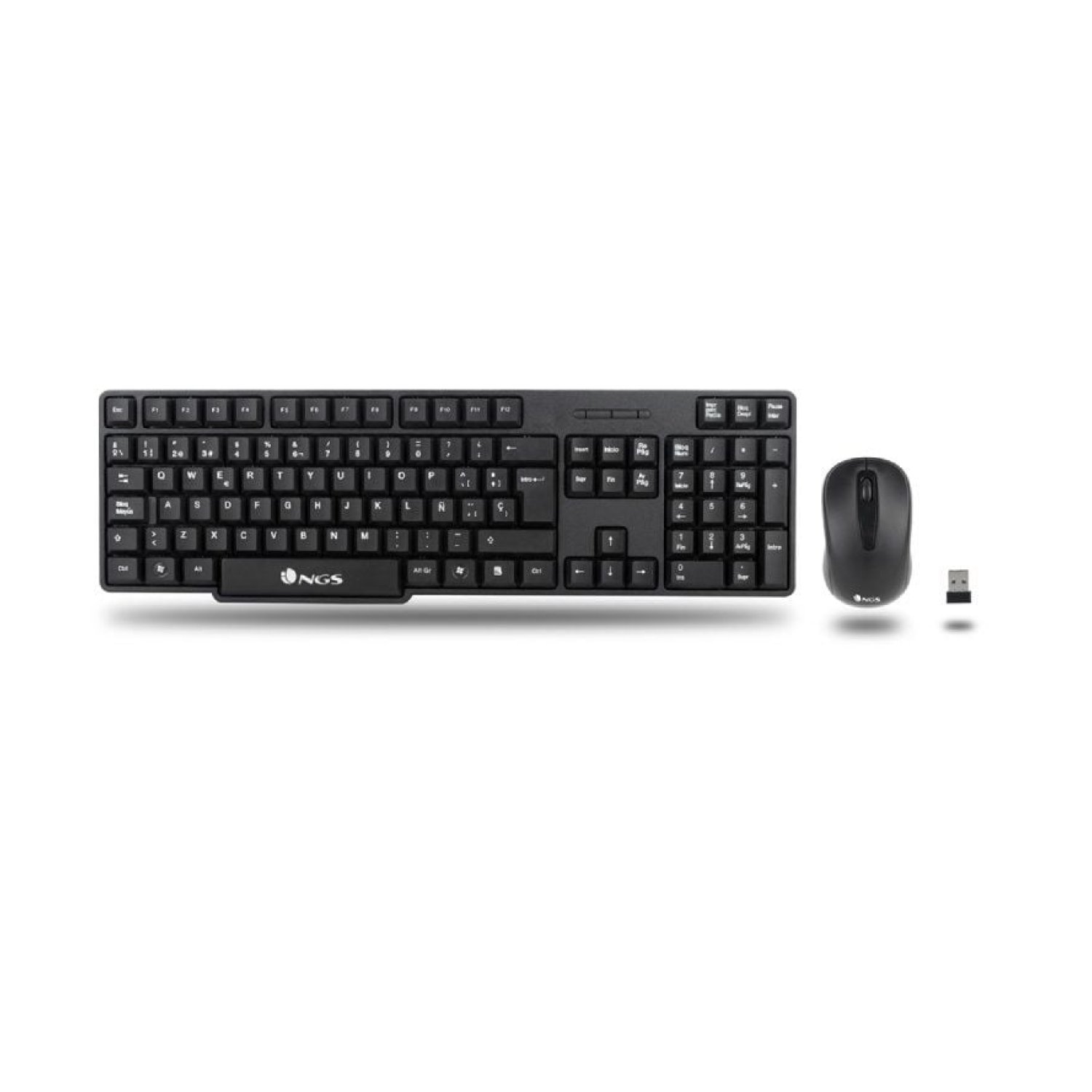 NGS Euphoria · Kit Teclado y Ratón Inalámbricos