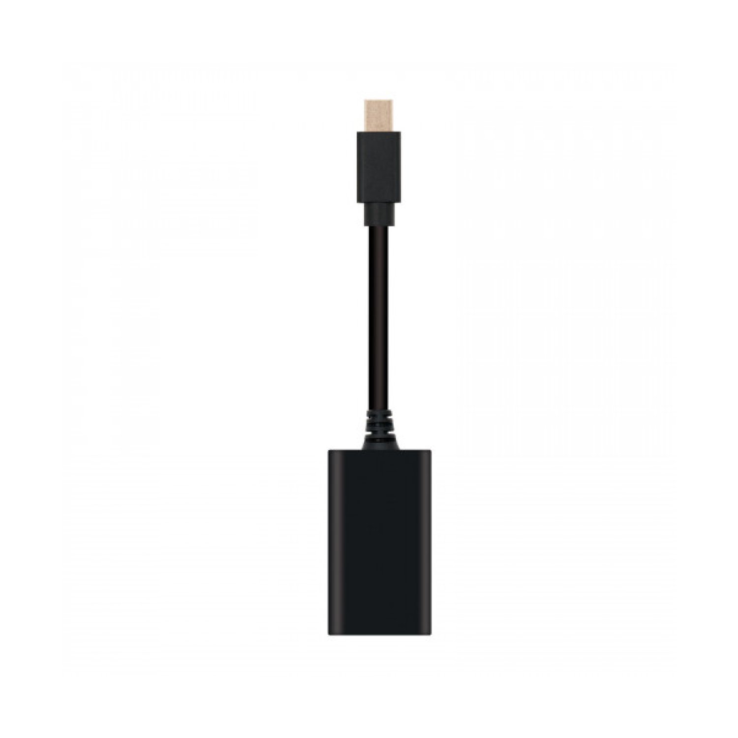 Nanocable · Conversor Mini DisplayPort a HDMI · 15cm · Negro