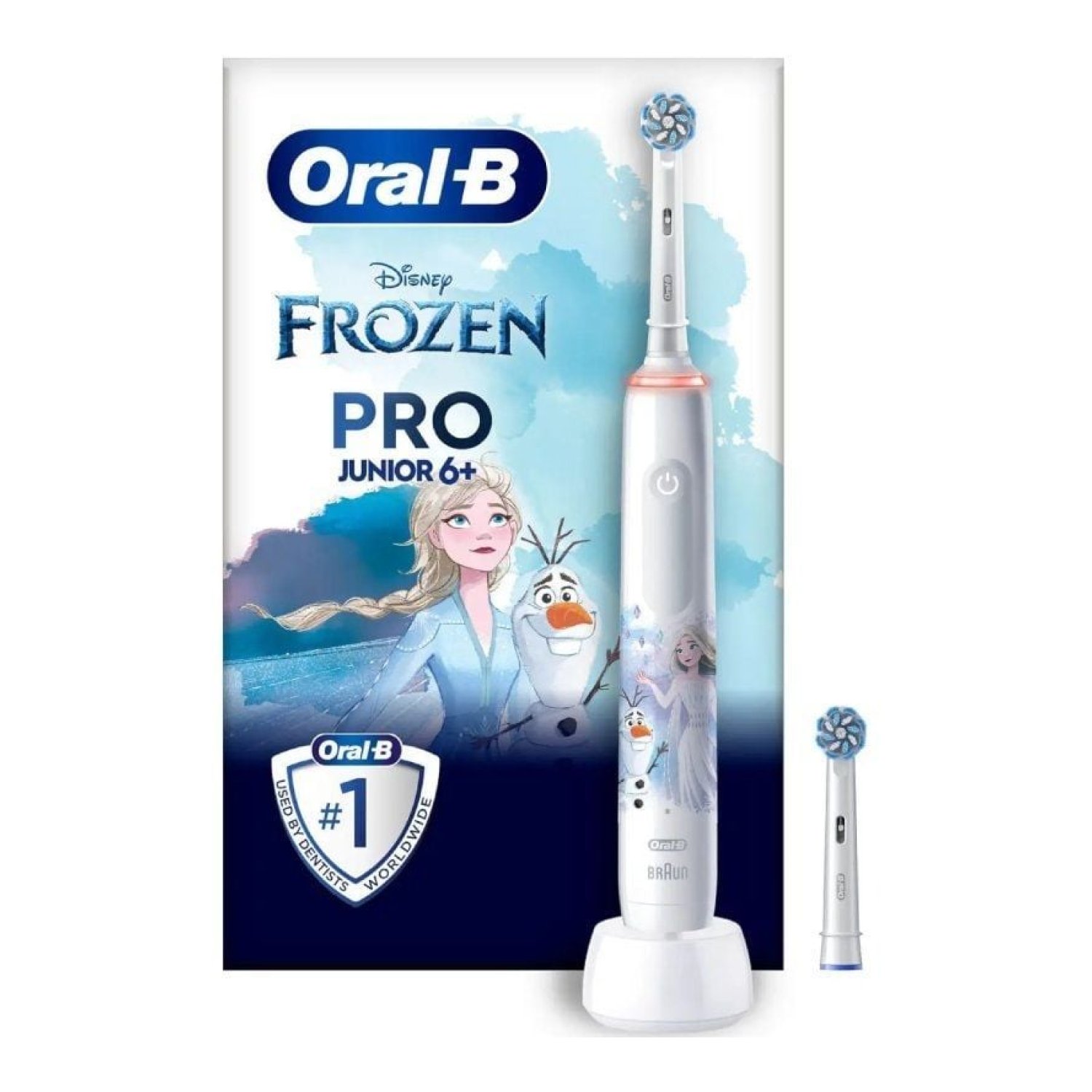 Oral-B Pro Junior 6+ Frozen · Cepillo Eléctrico · Incluye Recambio