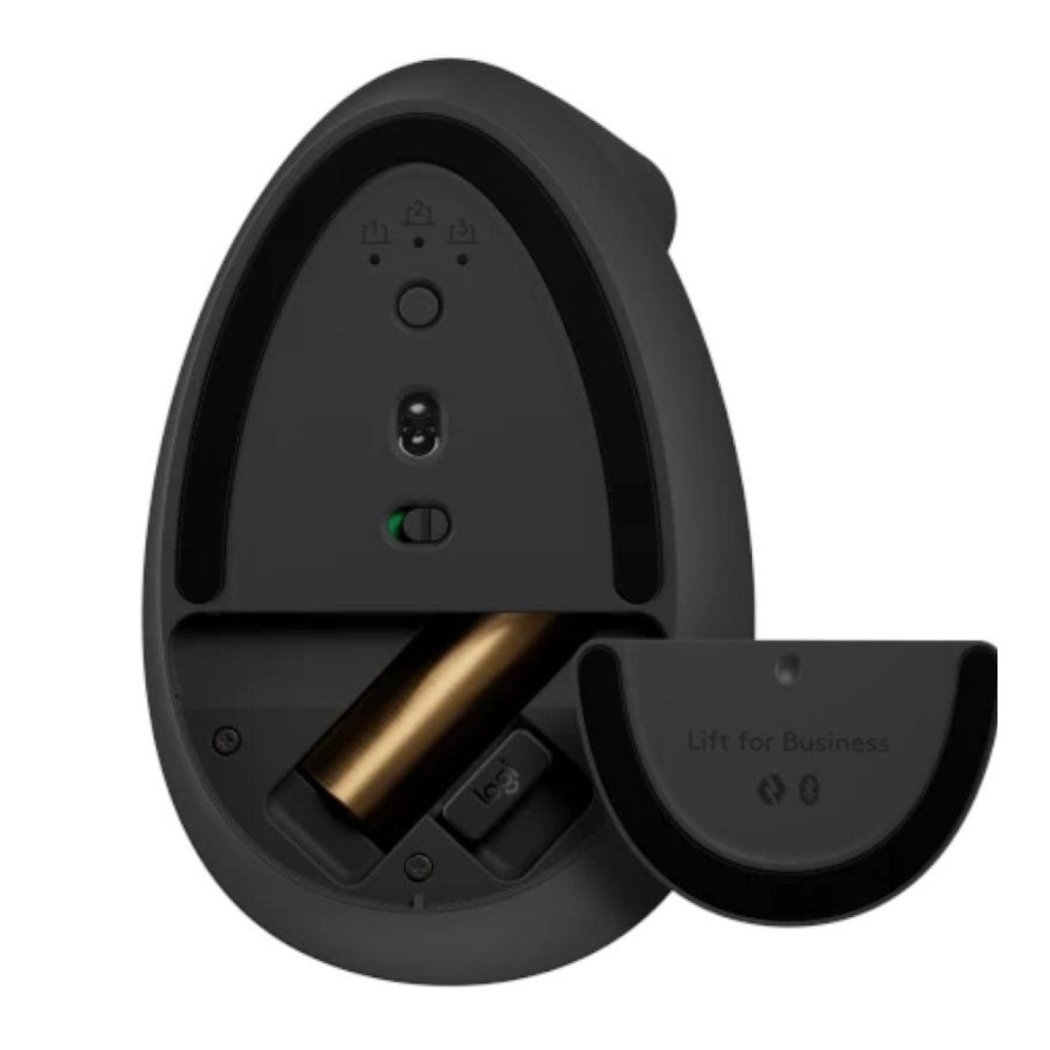 Logitech Lift · Ratón Vertical Ergonómico · Inalámbrico · Hasta 4000 DPI · Grafito