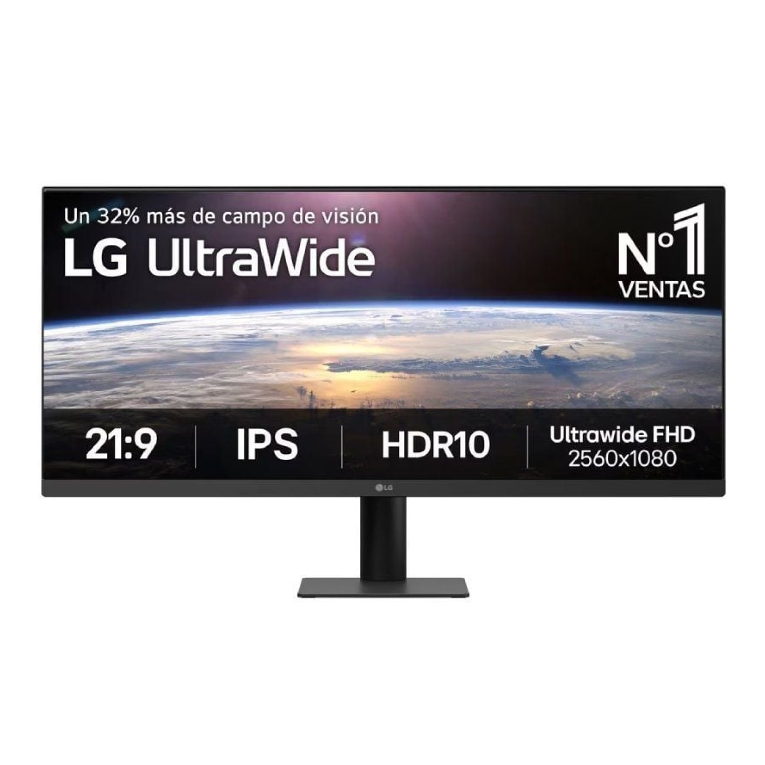 LG UltraWide 34U511A-B · 34" UWFHD · Monitor Profesional · Negro