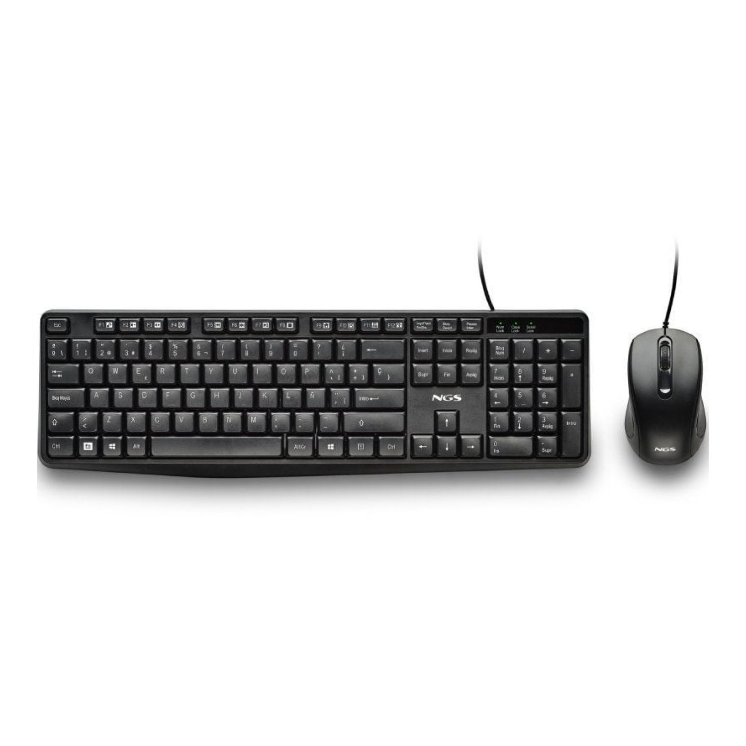 NGS Cocoa KIT V2 · Teclado y Ratón Inalámbricos