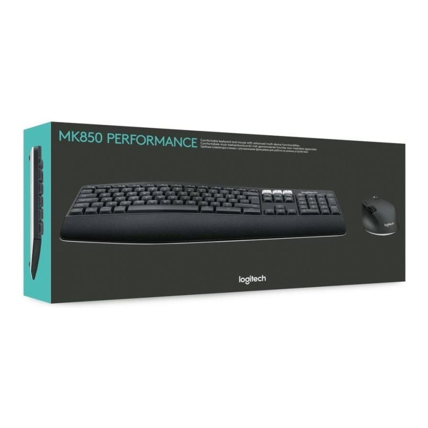 Logitech MK850 Performance · Teclado y Ratón Inalámbrico · Receptor Unifying