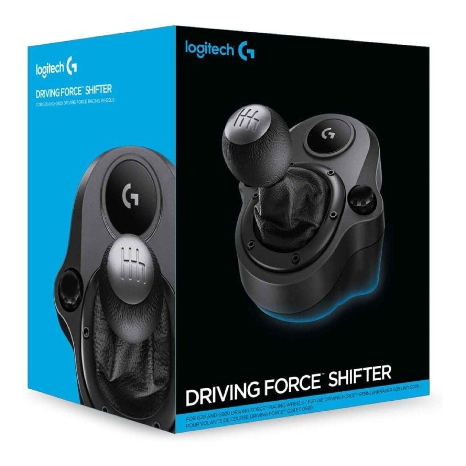 Logitech Driving Force Shifter · 6 Velocidades · Compatible G920/G29 · Palanca Cambios