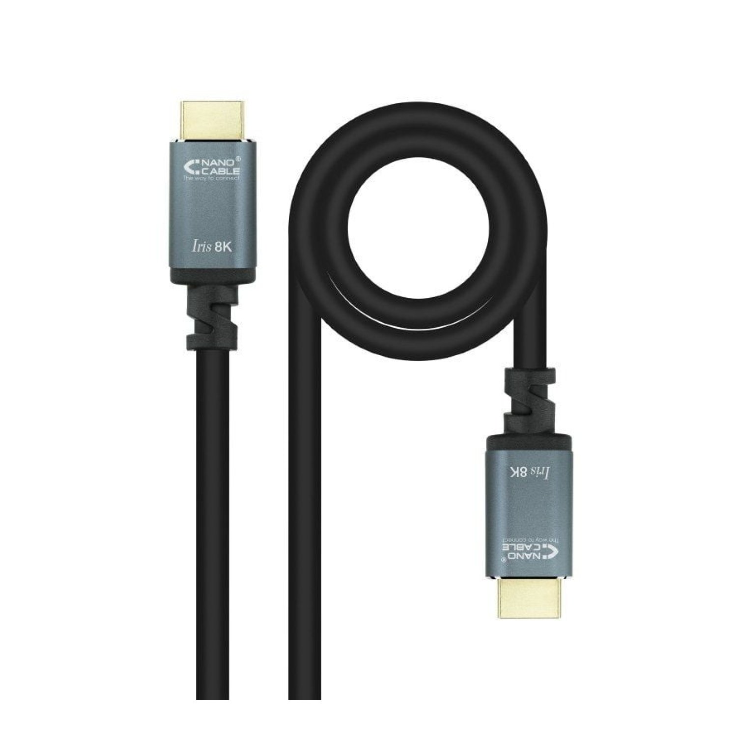 Nanocable Cable HDMI 2.1 8K · HDMI Macho a Macho · 2m · Negro
