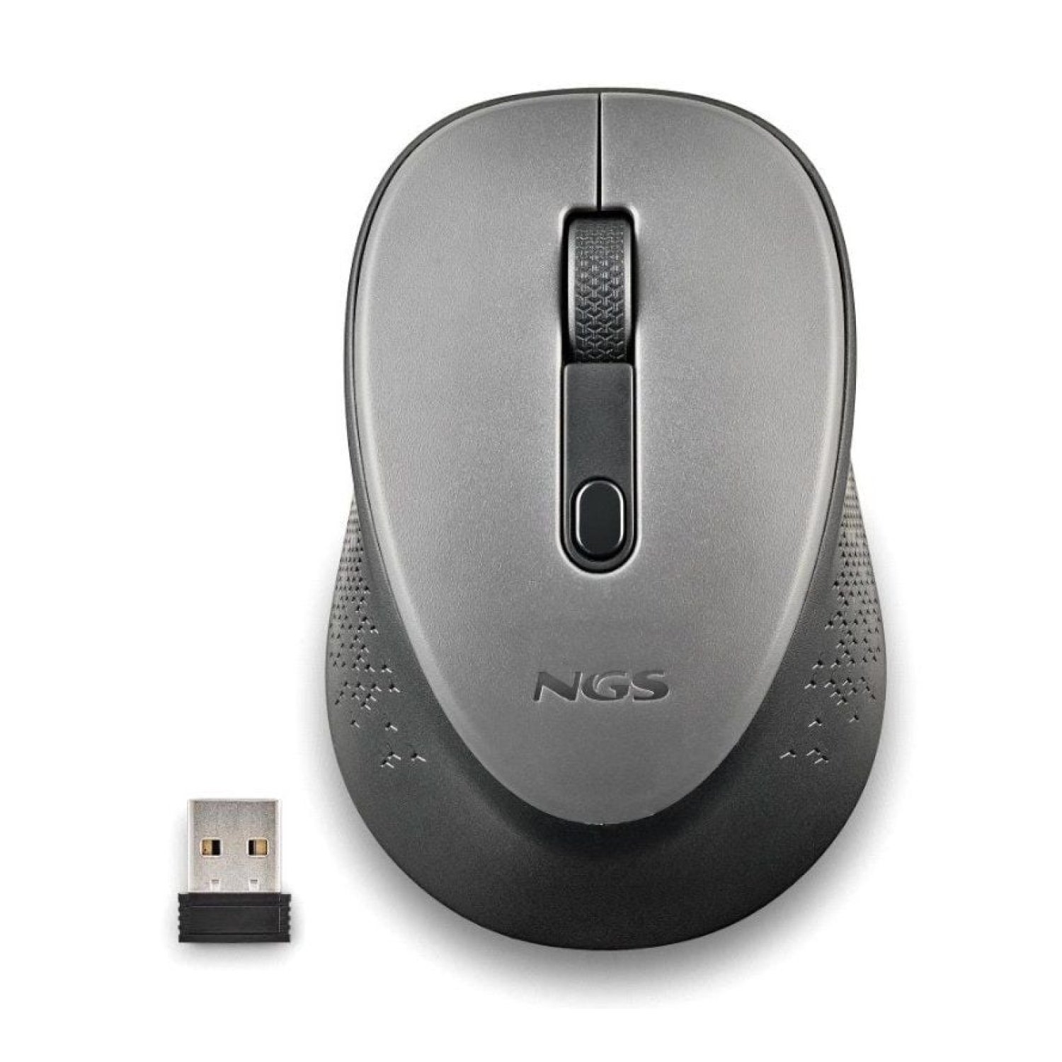 NGS Dew Gray · Ratón Inalámbrico · Hasta 1600 DPI