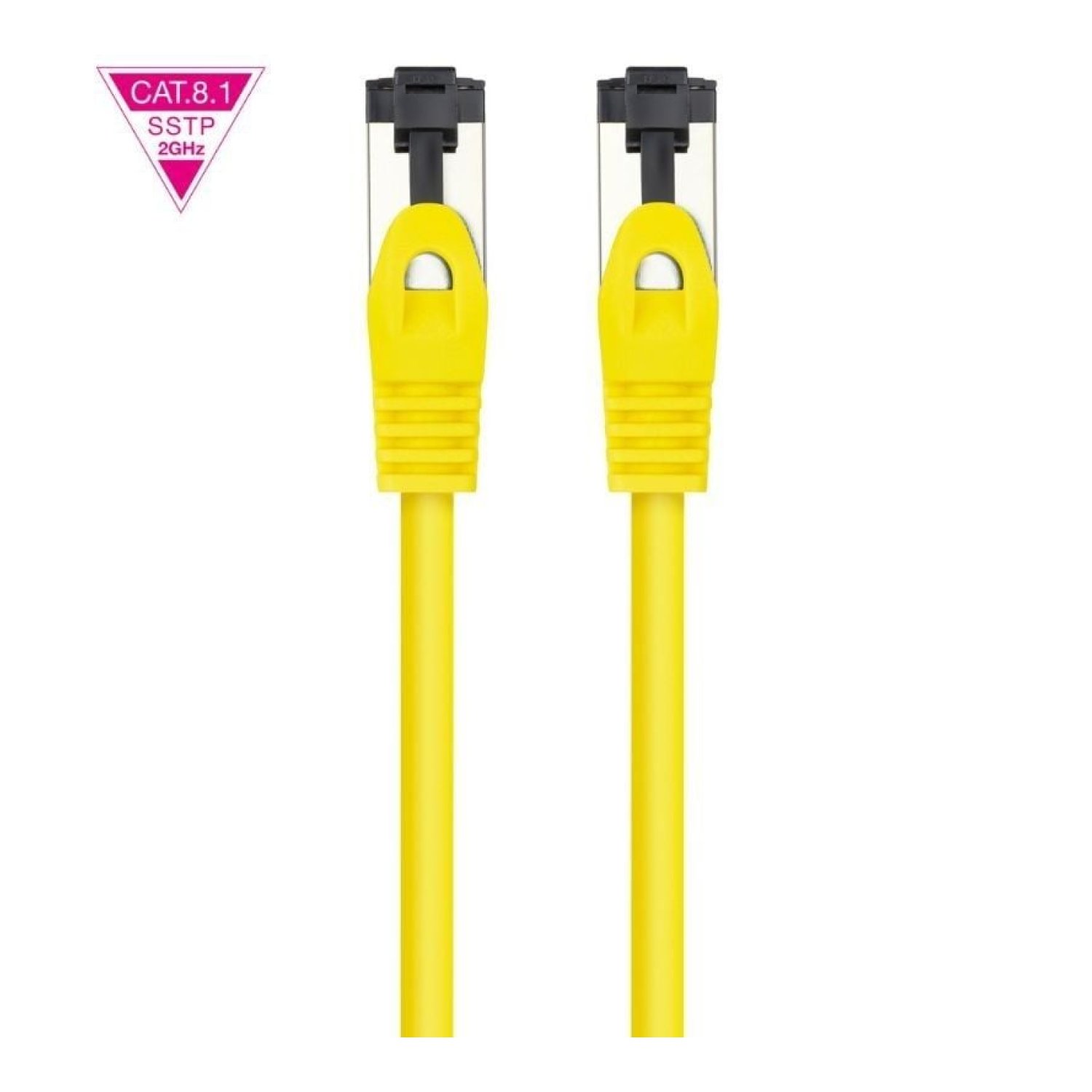 Nanocable · Cable RJ45 SSTP Cat.8.1 · 2m · Amarillo