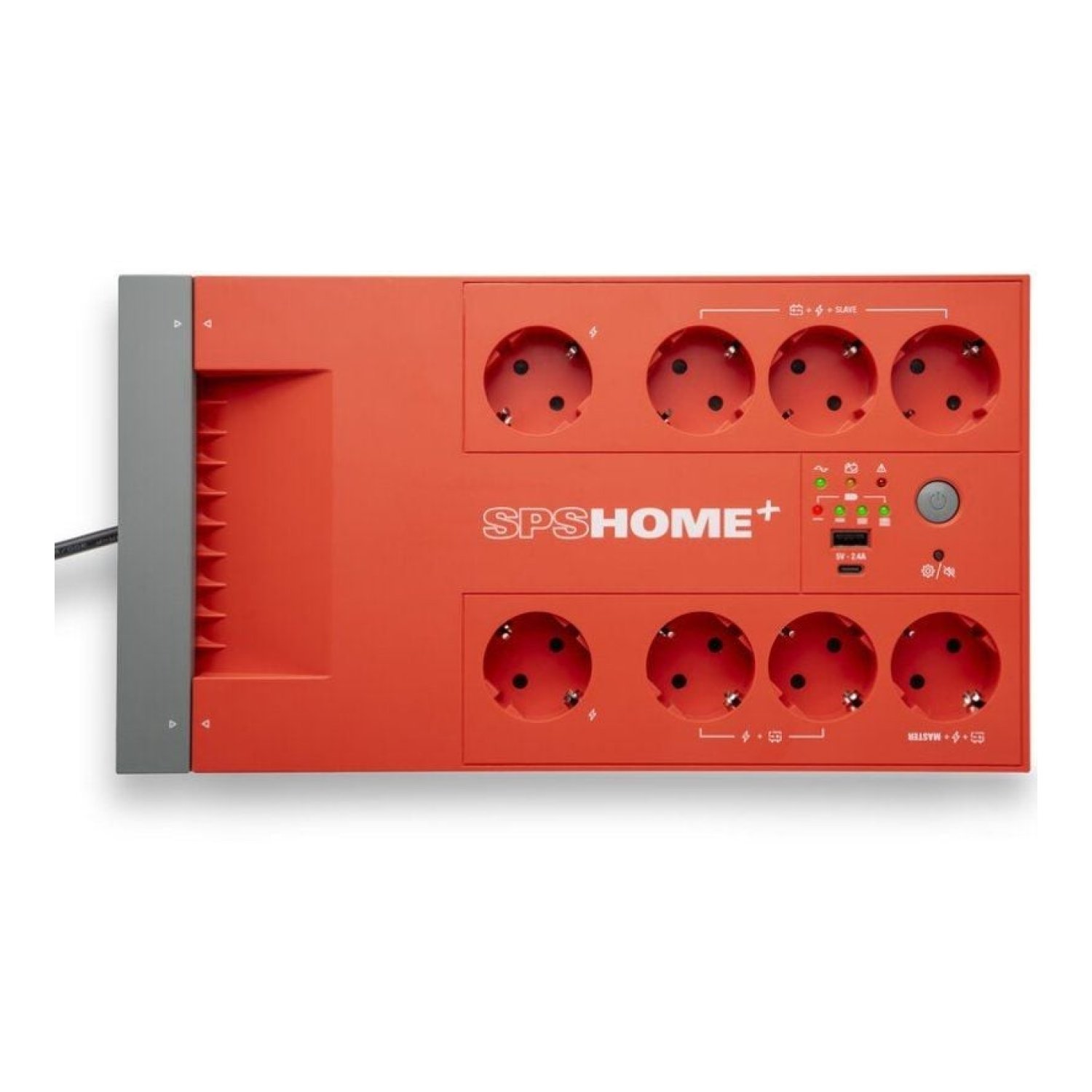 Salicru SPS 1000+ · SAI Línea Interactiva · 1000VA-600W · 8 Salidas · Rack