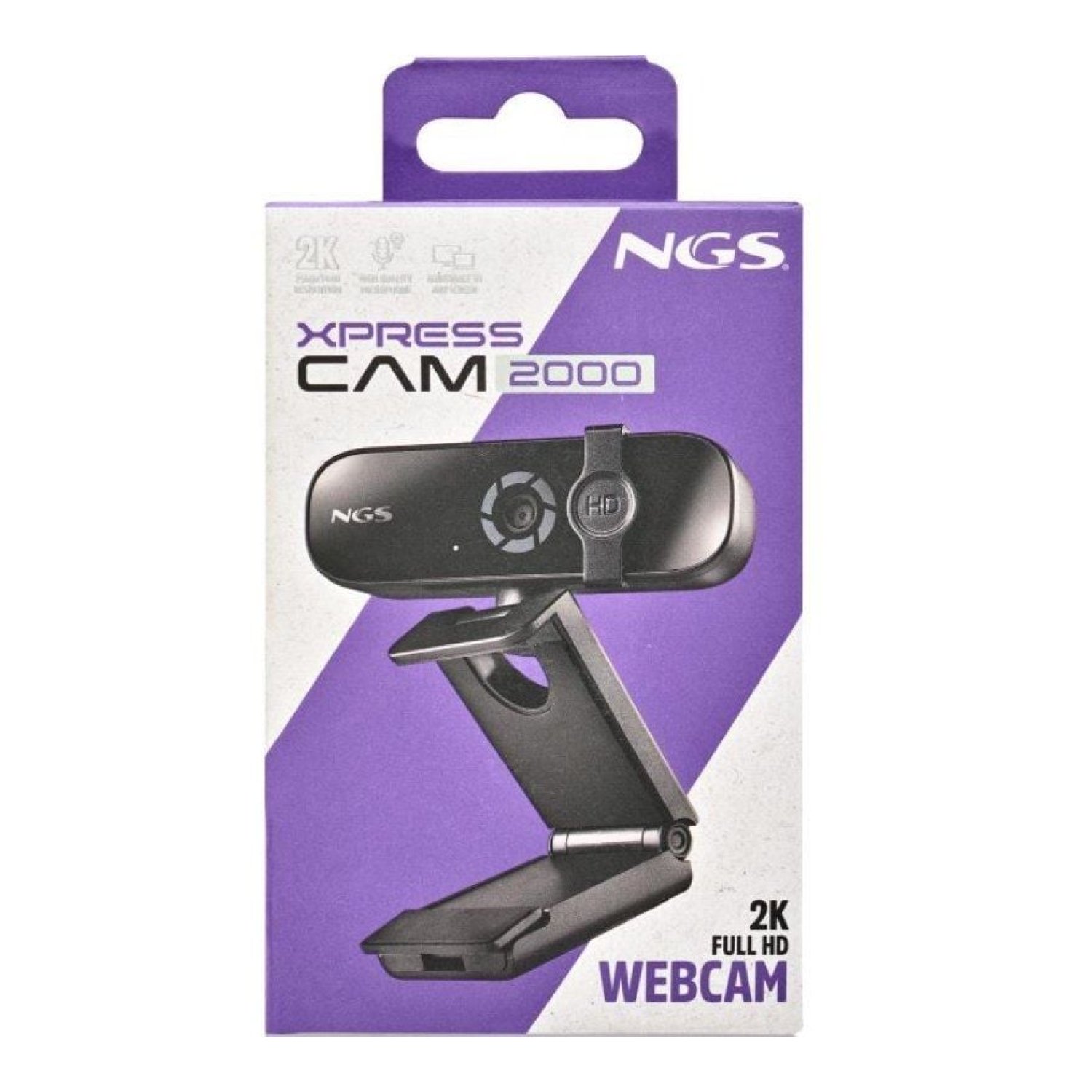 NGS XpressCam 2000 · Webcam 2K · 2560 x 1440 · USB