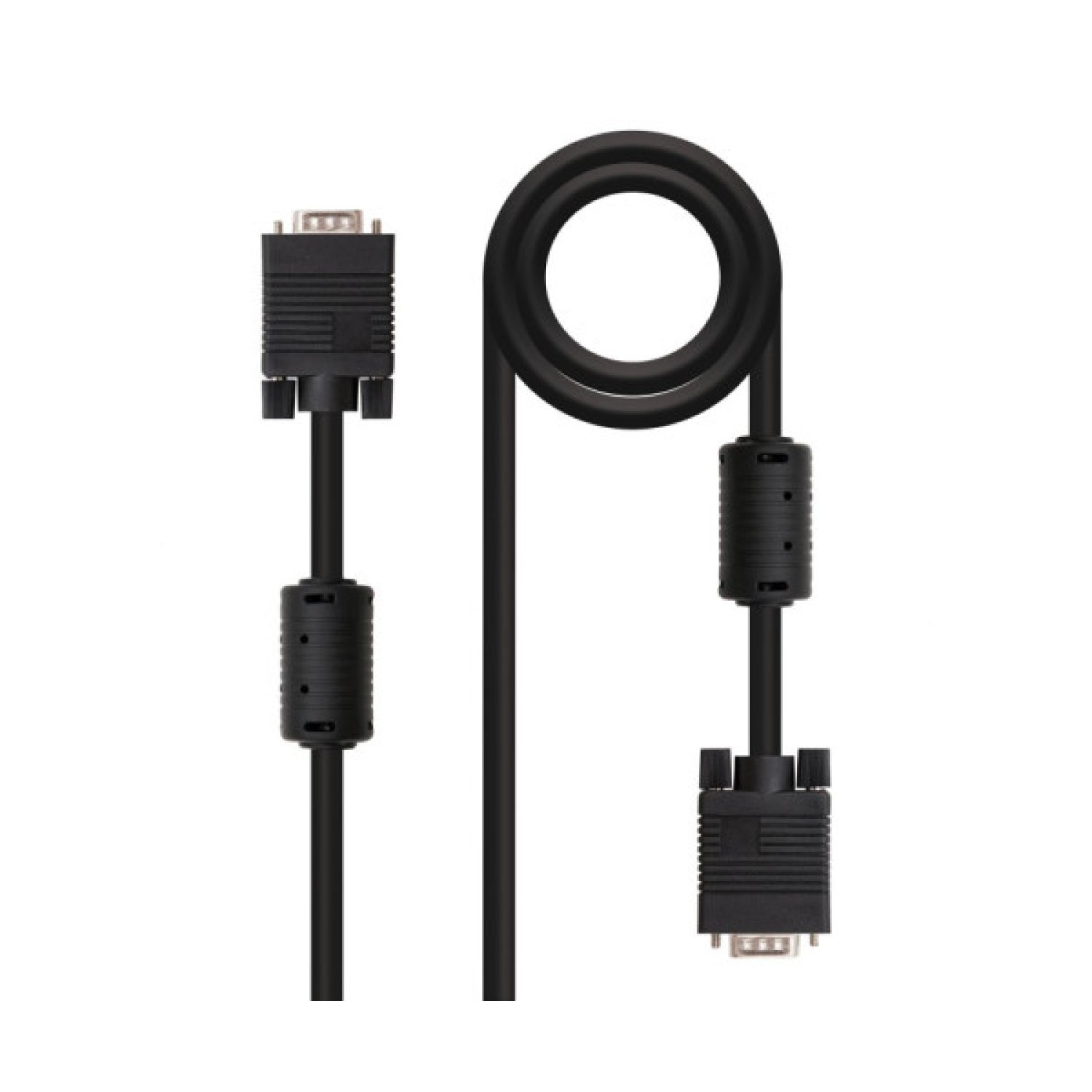 Nanocable · Cable VGA Macho-Macho · 1m · Negro