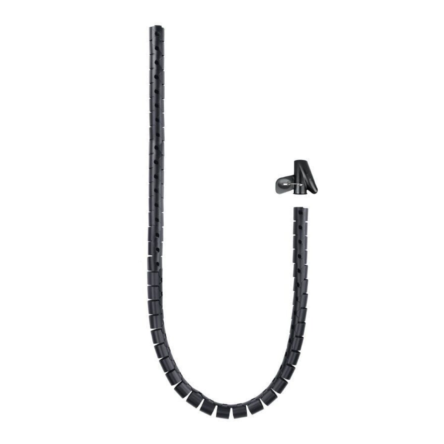 Nanocable · Organizador de Cables en Espiral · 2m · Negro