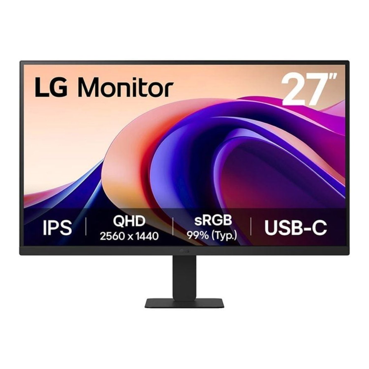 LG Monitor 27" · QHD · 2560x1440 · Negro