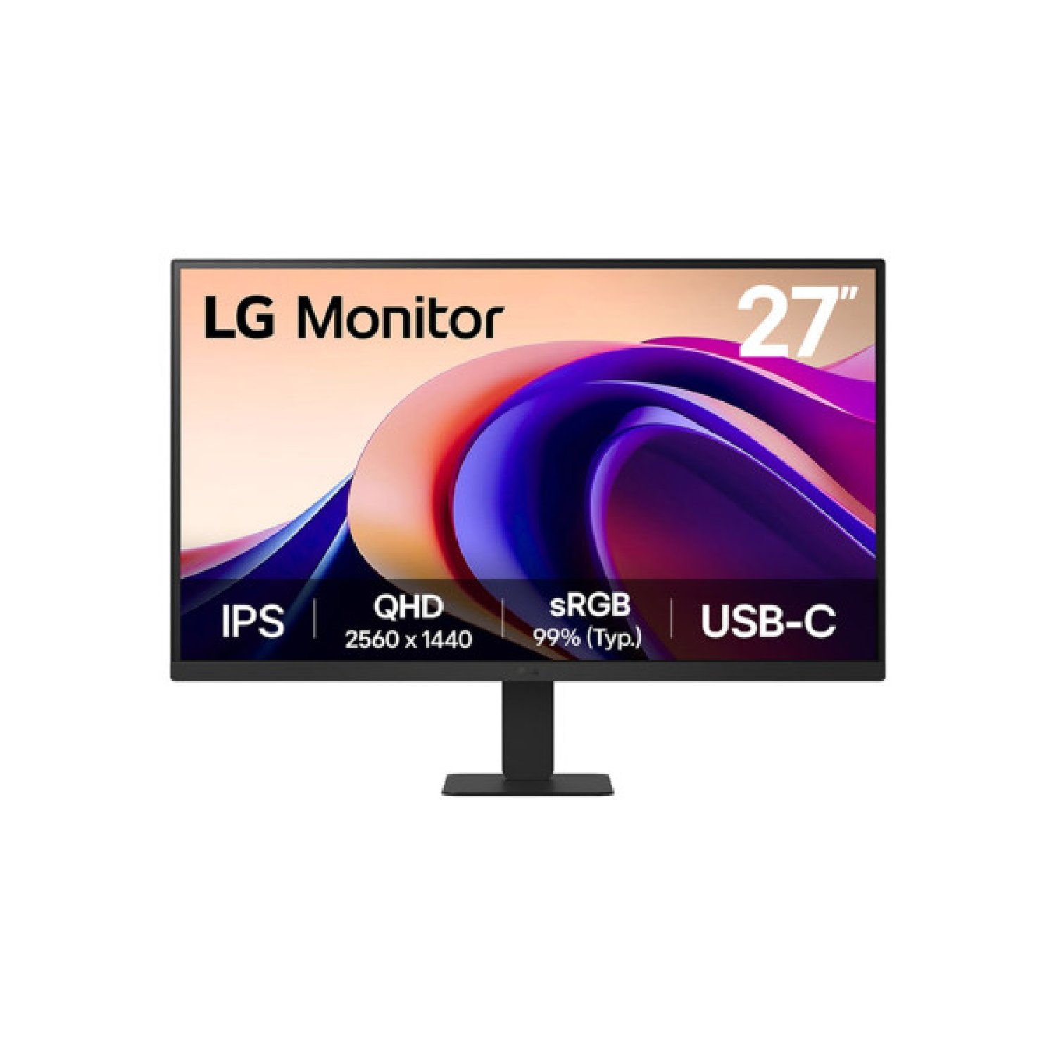 LG Monitor 27" · QHD · 2560x1440 · Negro