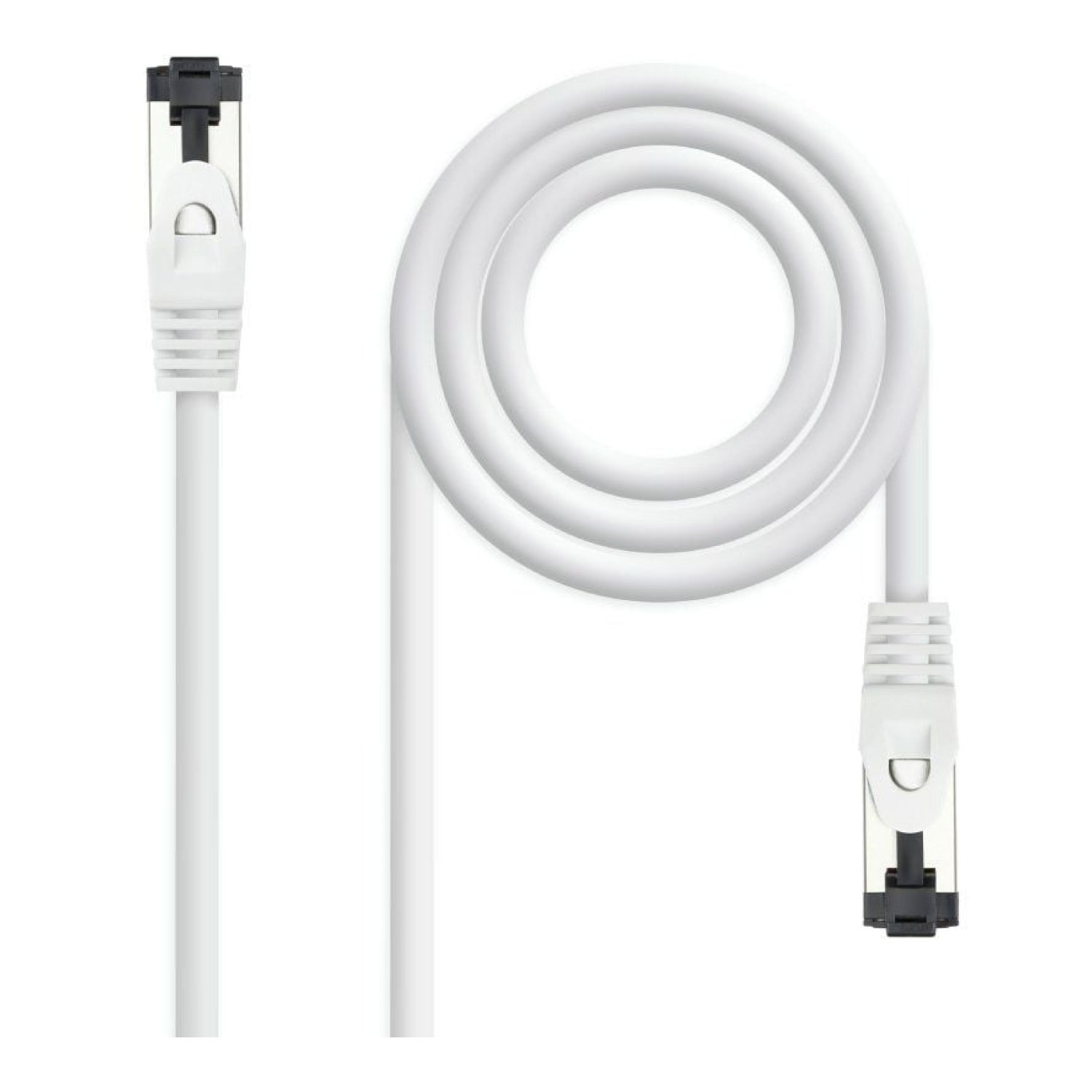 Nanocable Cable RJ45 SSTP Cat.8.1 · 1m · Blanco