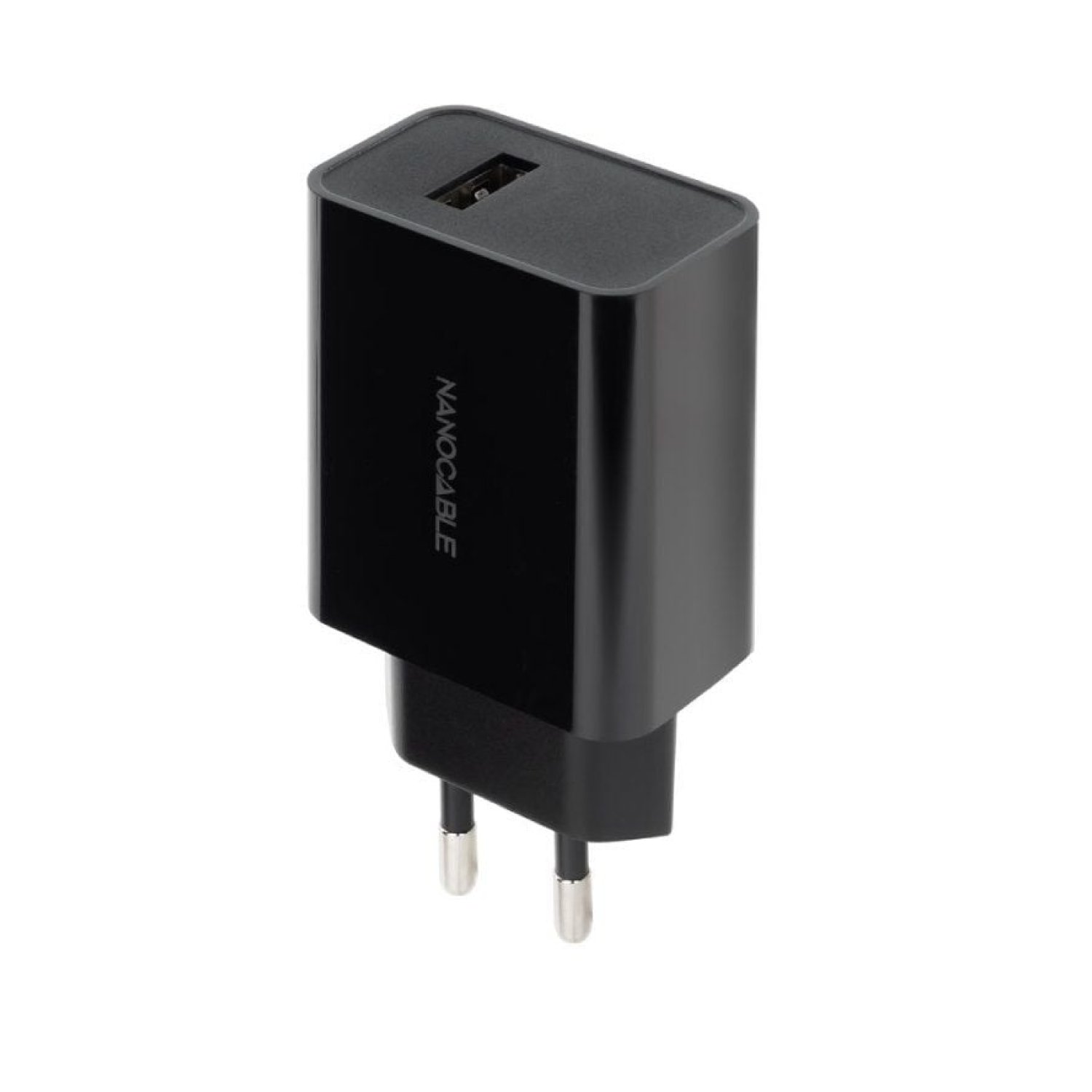 Nanocable · Cargador de Pared · 1 USB · 10W · Negro