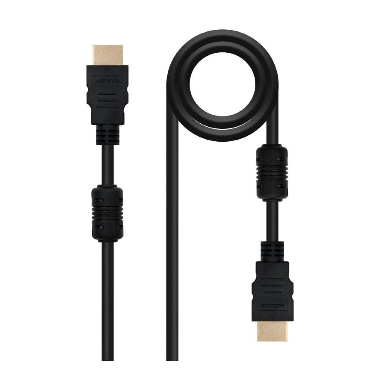 Nanocable · Cable HDMI 1.4 · 1,8m · HDMI Macho-Macho · Negro