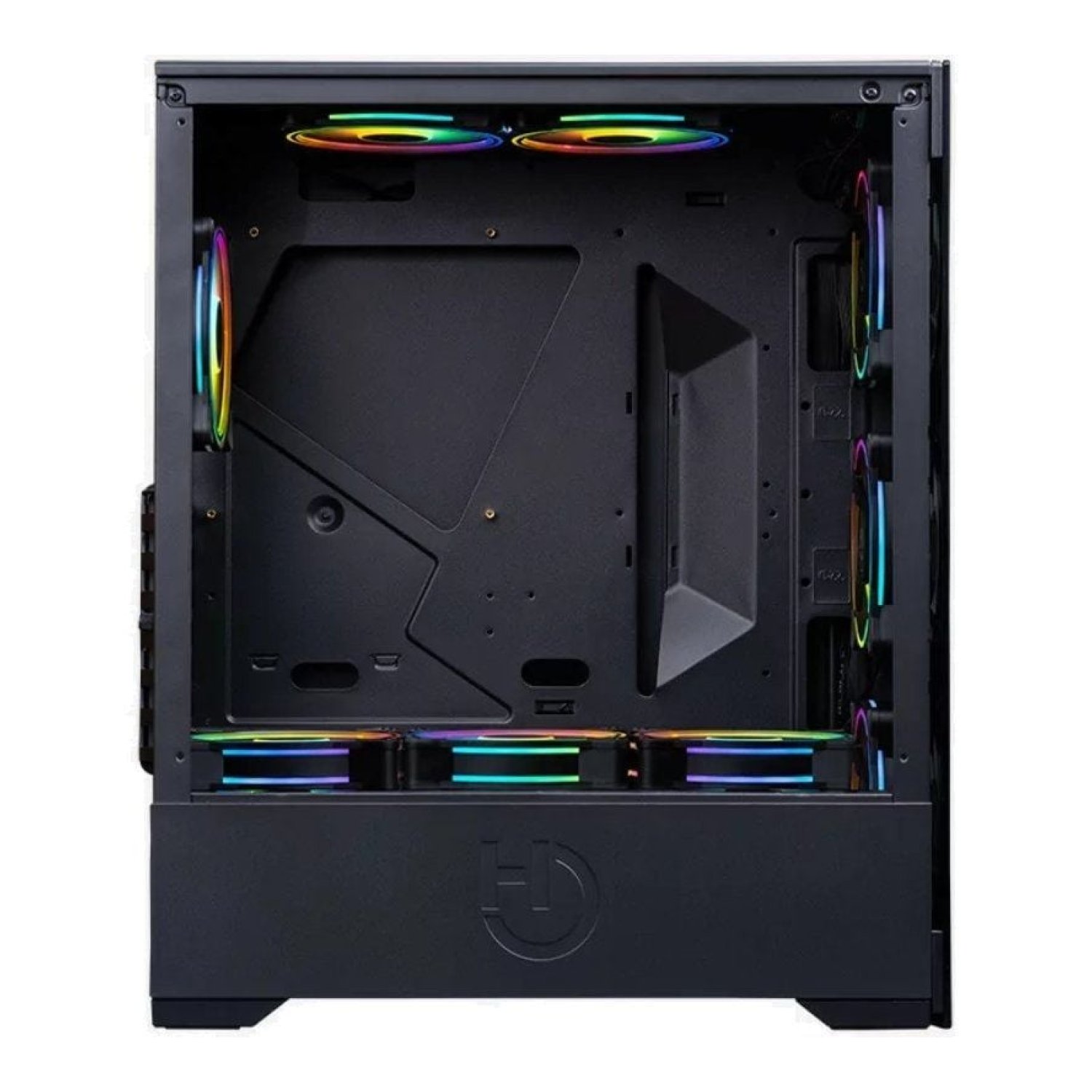 Hiditec Z20 Aura · Caja Gaming Semitorre · ATX · Iluminación RGB