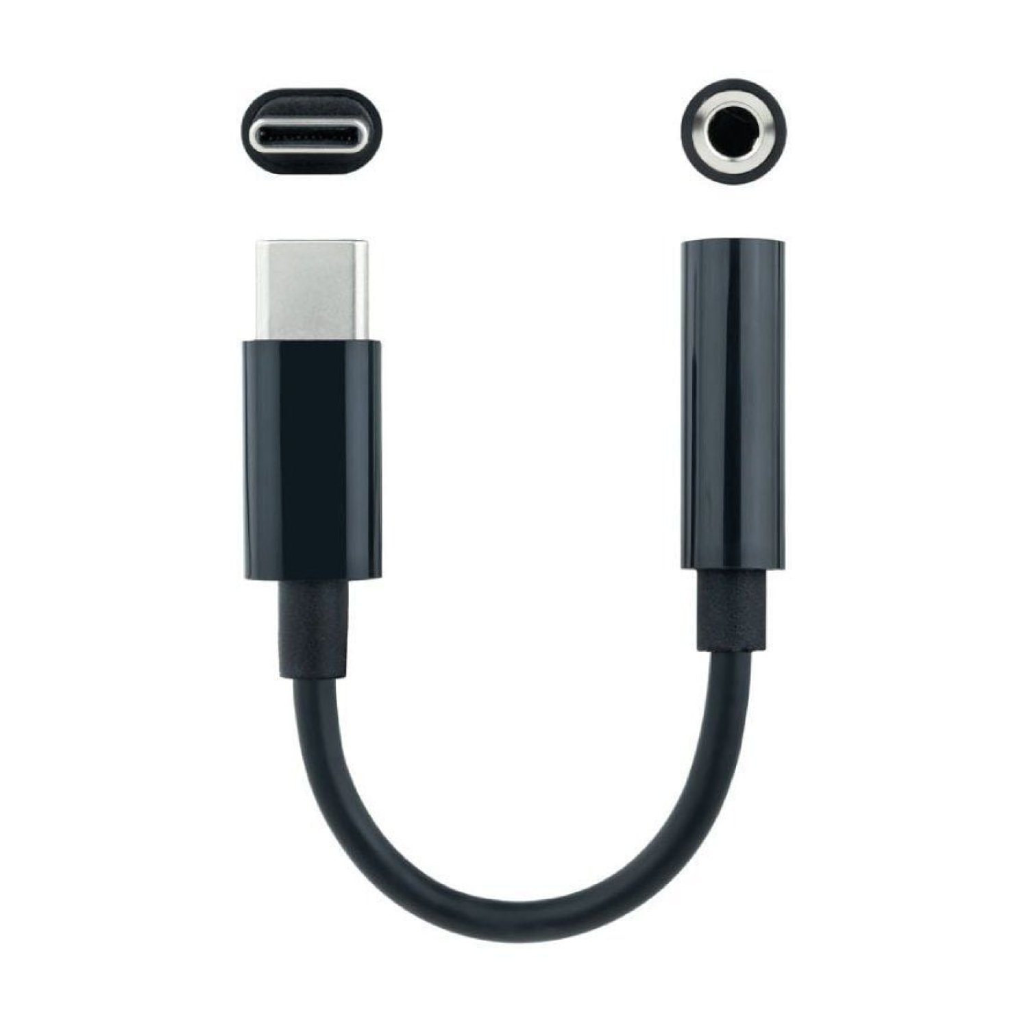 Nanocable · Conversor USB Tipo-C a Jack 3,5mm · Audio Estéreo