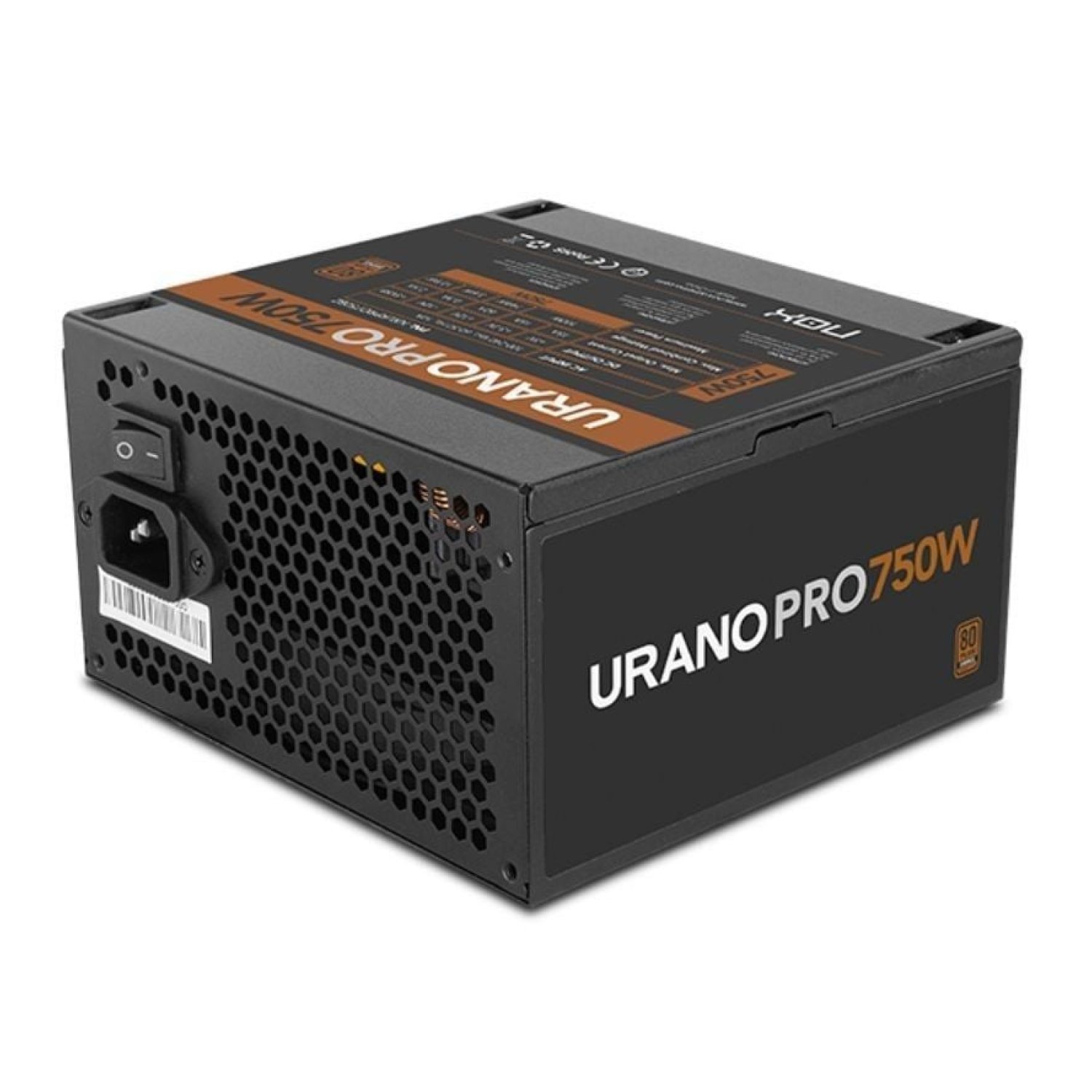 Nox Hummer Urano Pro · 750W · 80 Plus Bronze · Ventilador 12cm